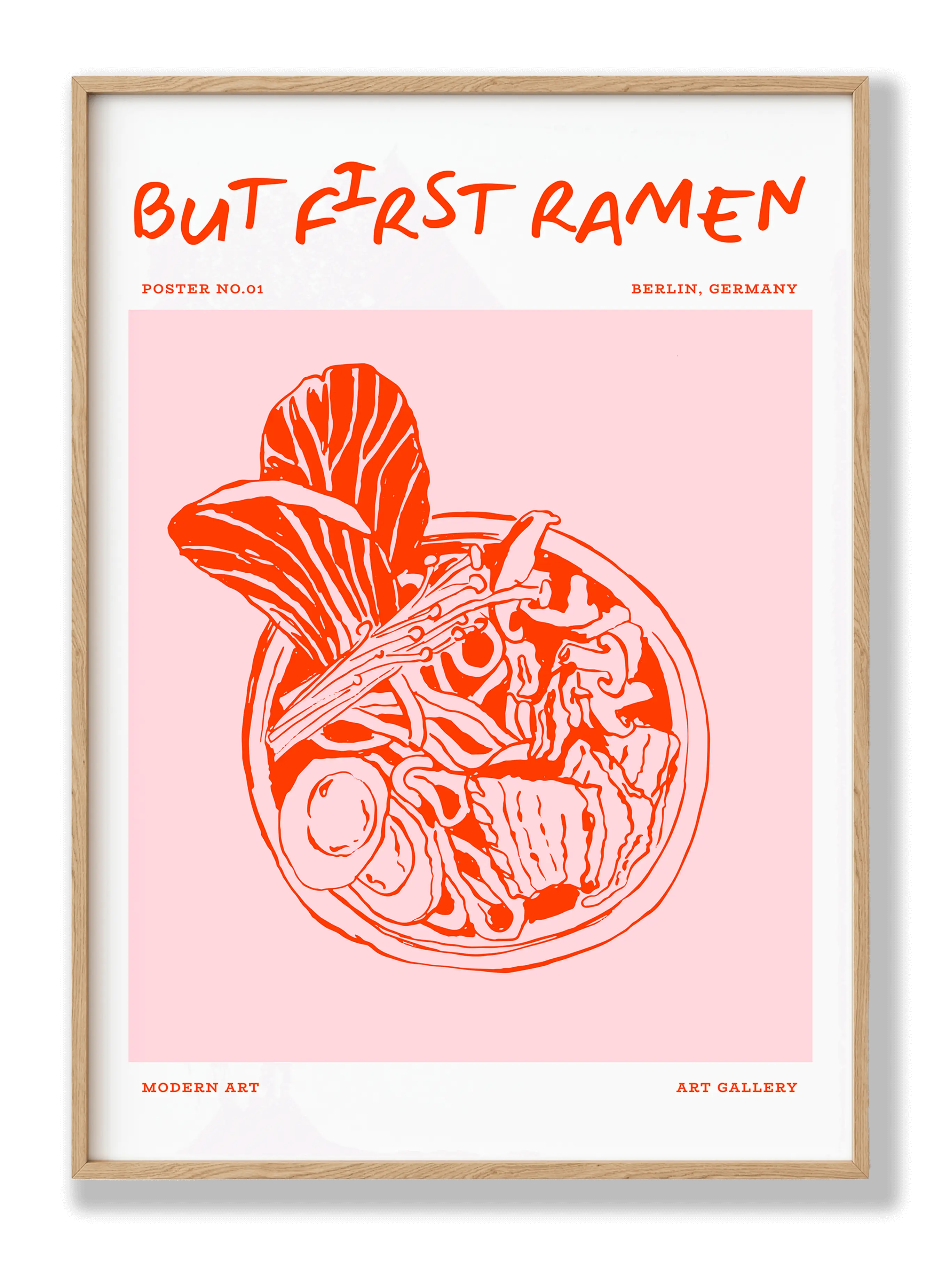 But First Ramen Poster