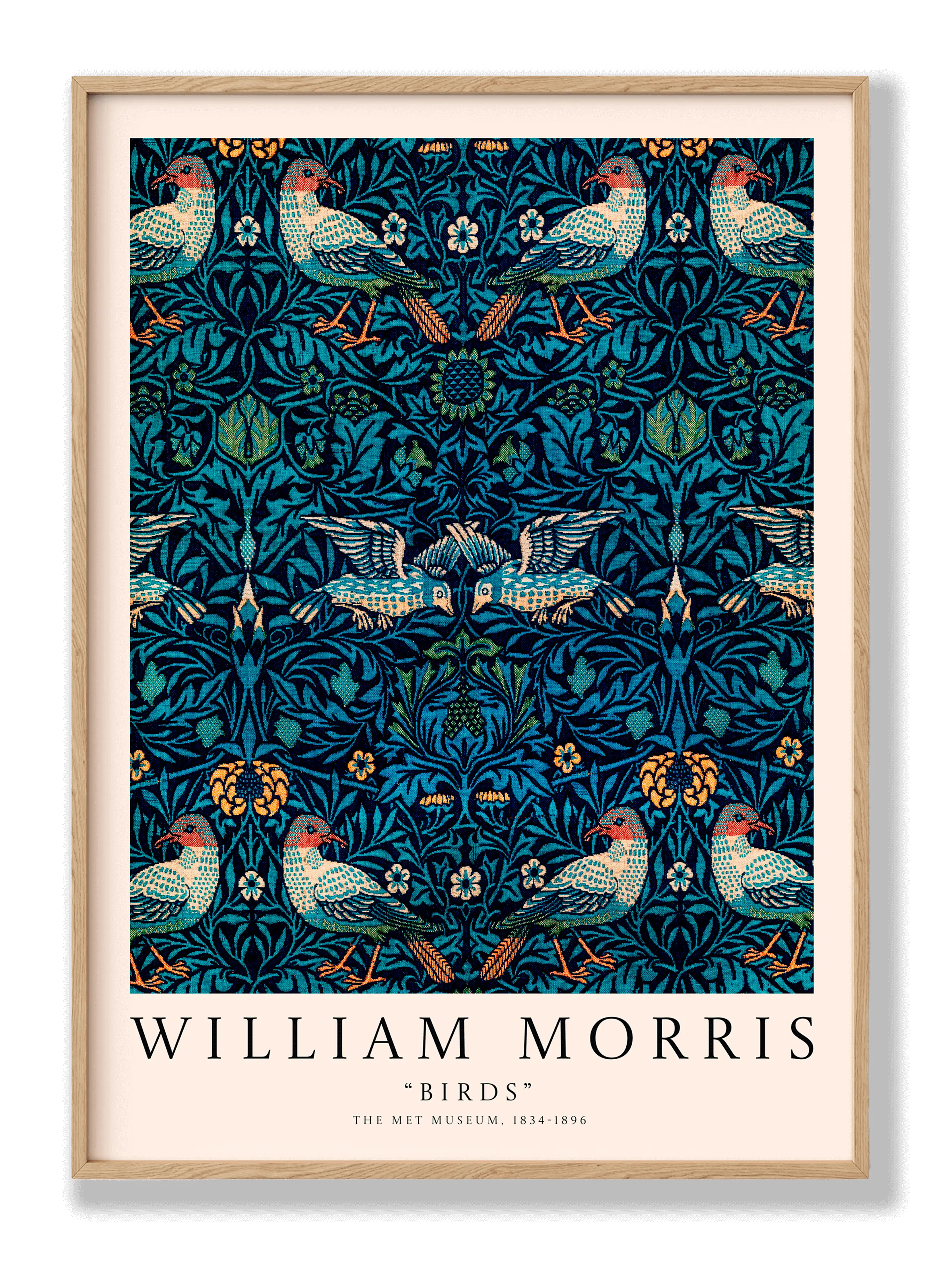 William Morris - Birds Poster