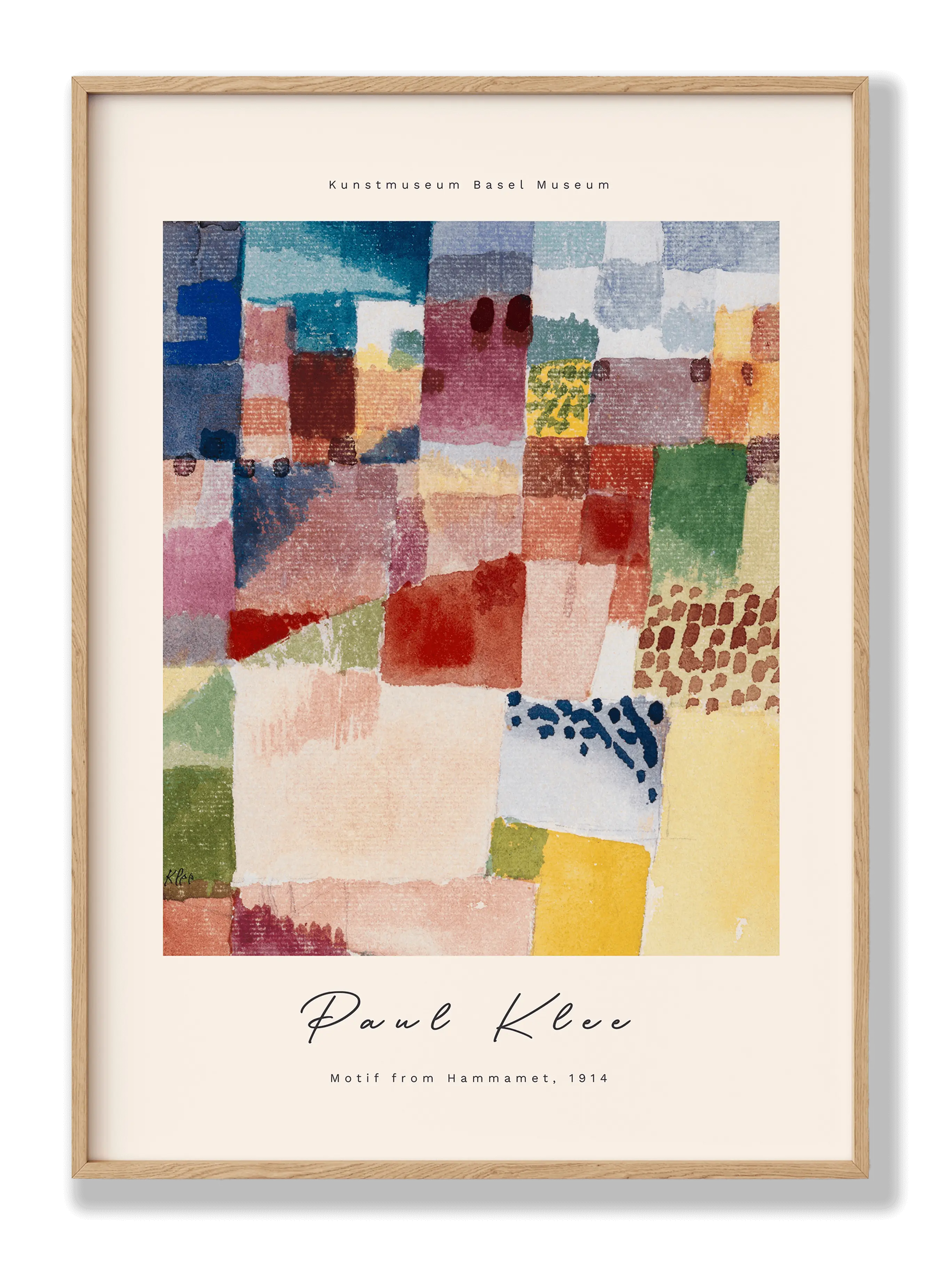 Paul Klee - Motif From Hammamet Poster
