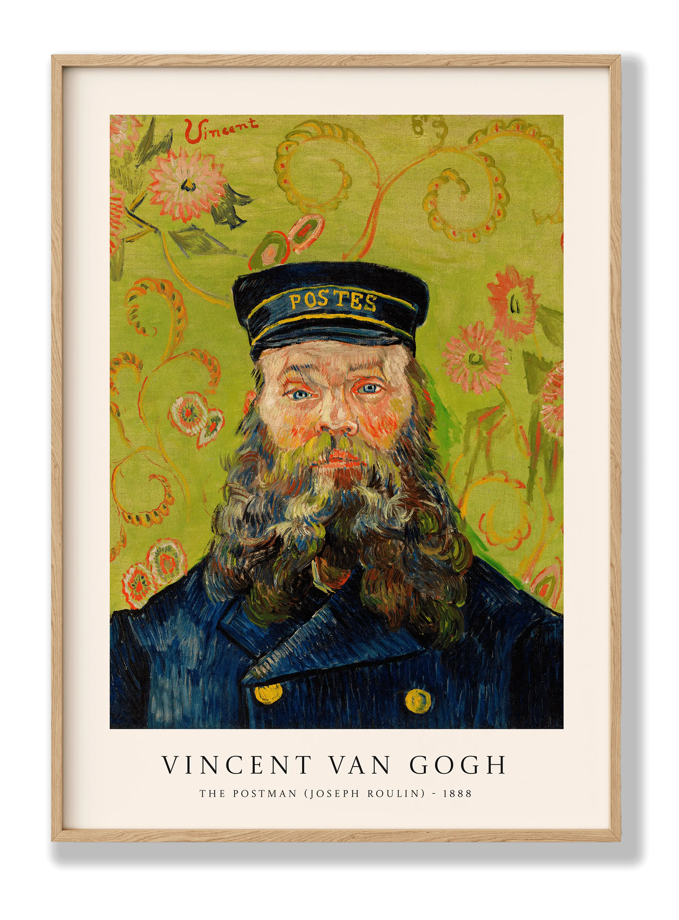 Van Gogh - The Postman Poster