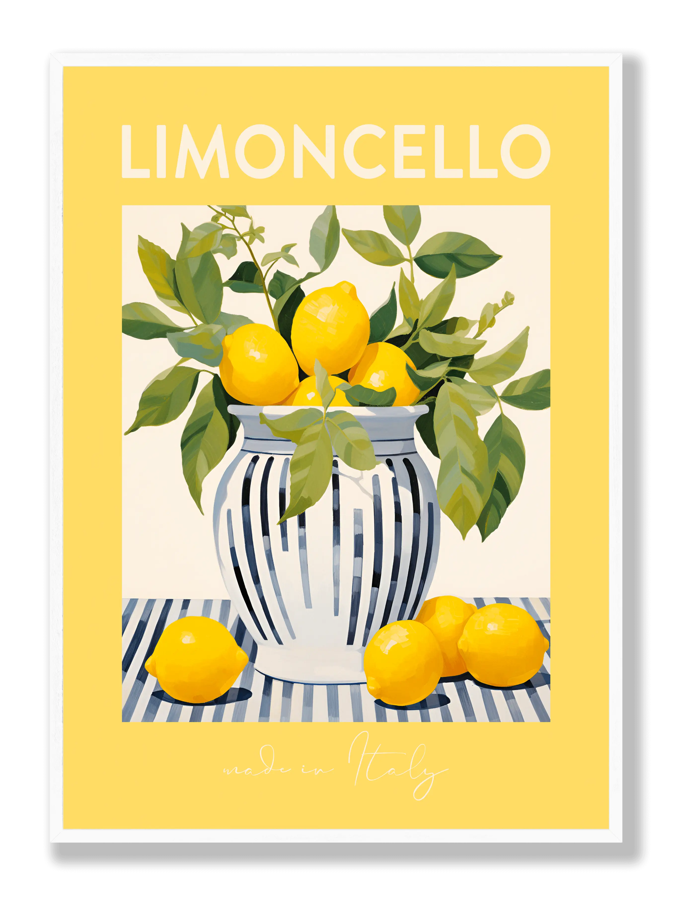 Limoncello Italy Poster
