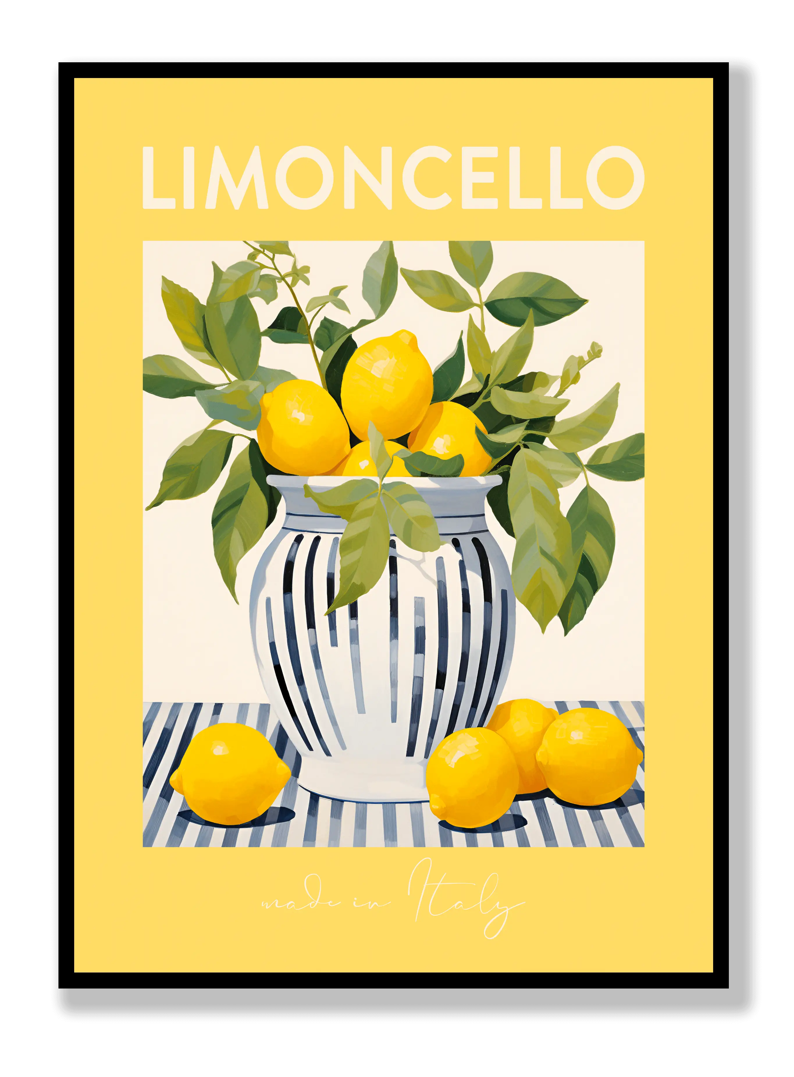 Limoncello Italy Poster