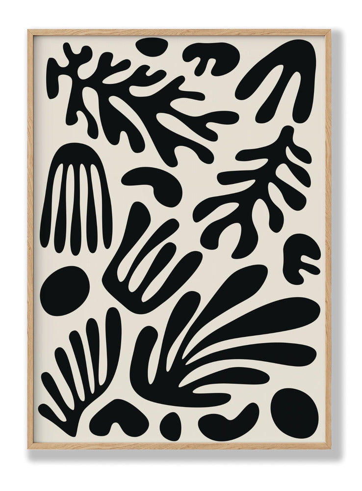 Henri Matisse Black Algae Collection #3