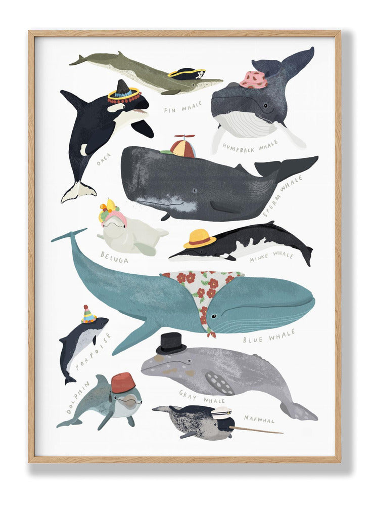 Whales In Hats