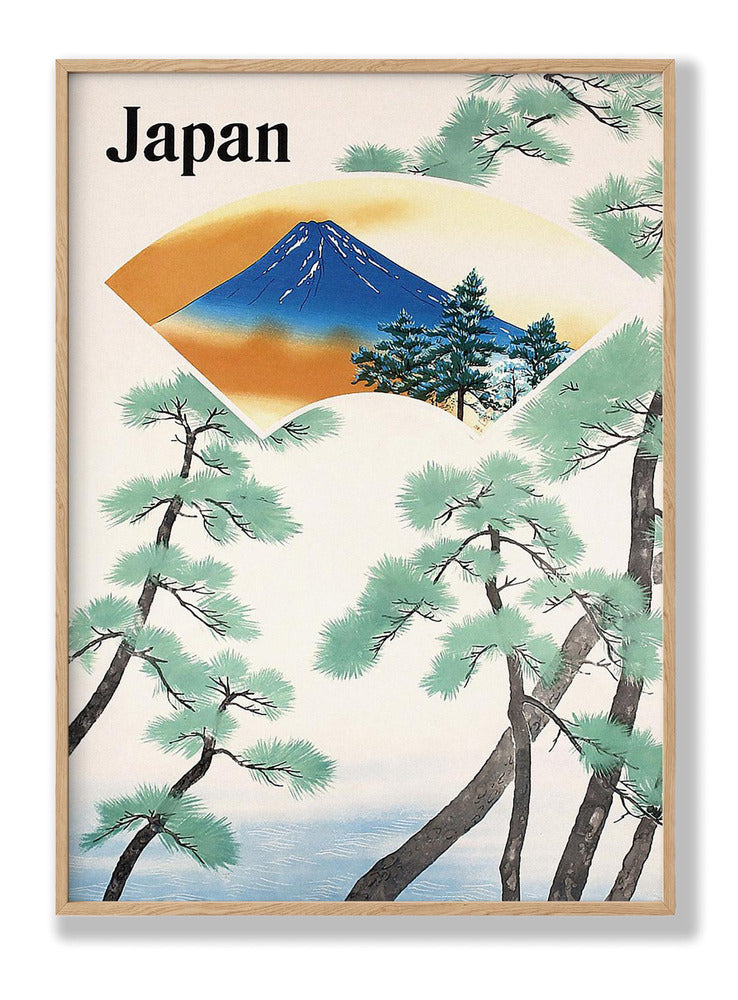 1930s Japanese Government Railways Travel Poster