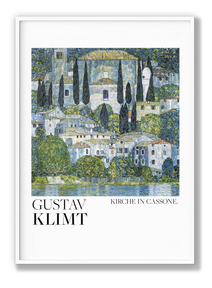 Kirche In Cassone (1913) Poster