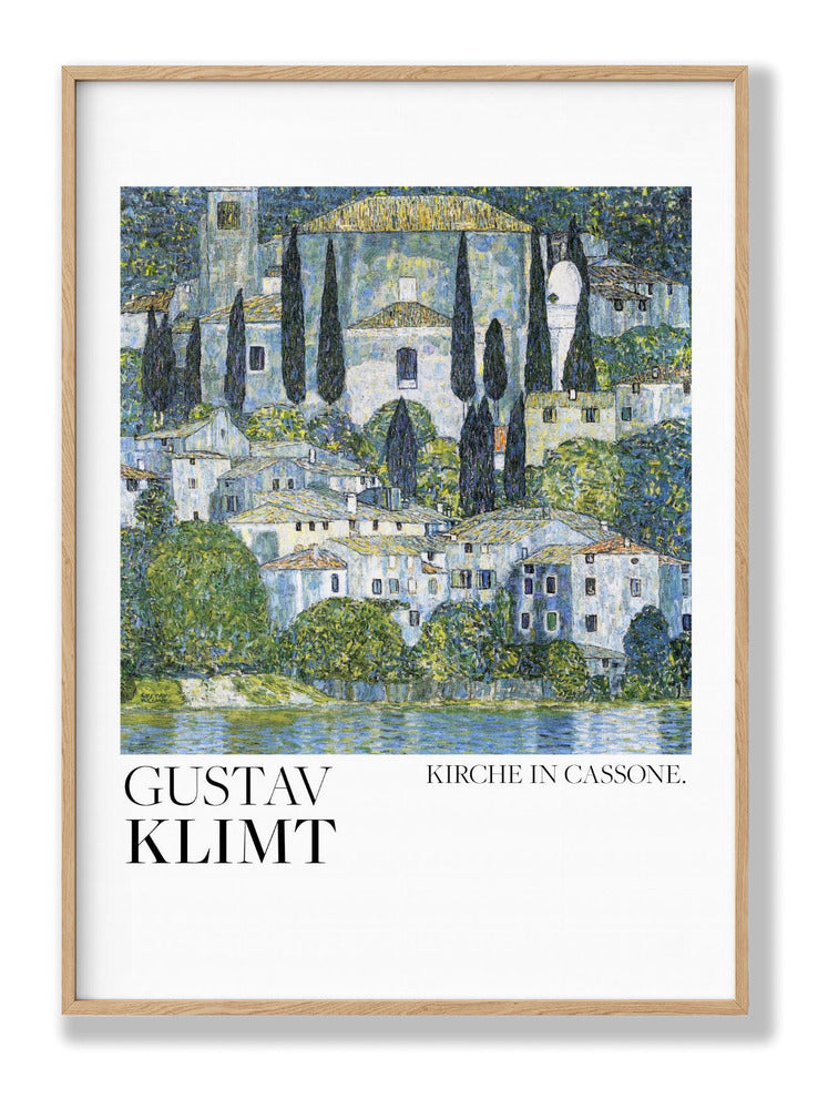 Kirche In Cassone (1913) Poster