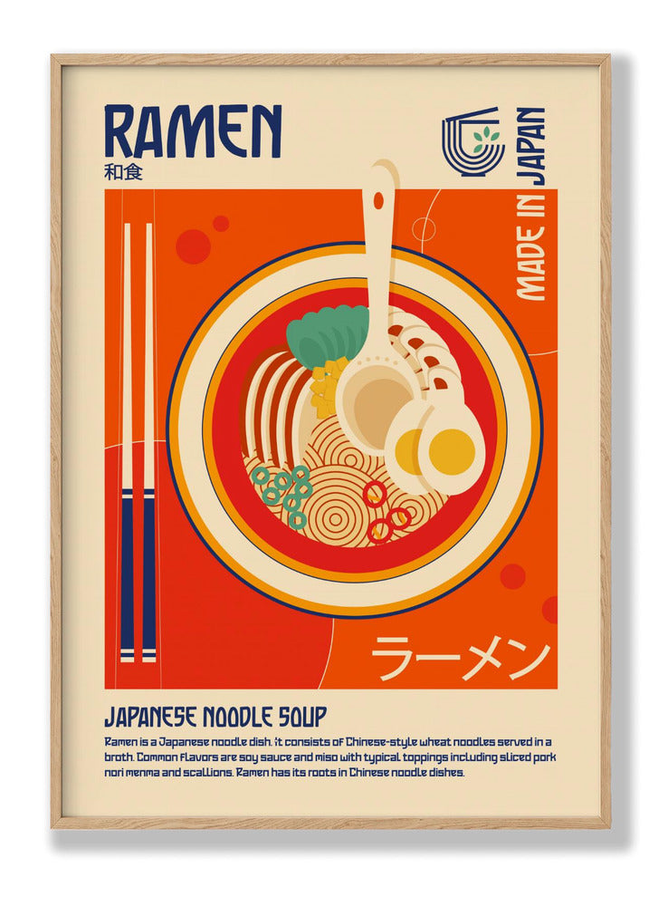 Ramen Japanese Food Print