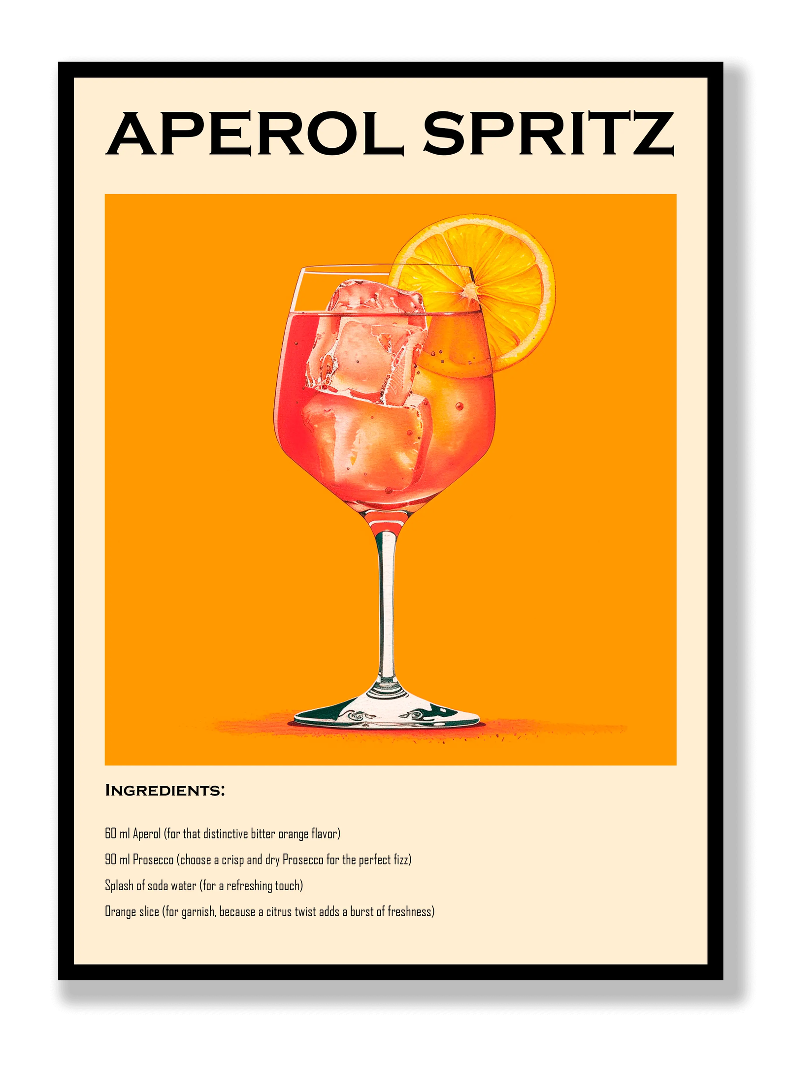 Aperol Spritz plakat