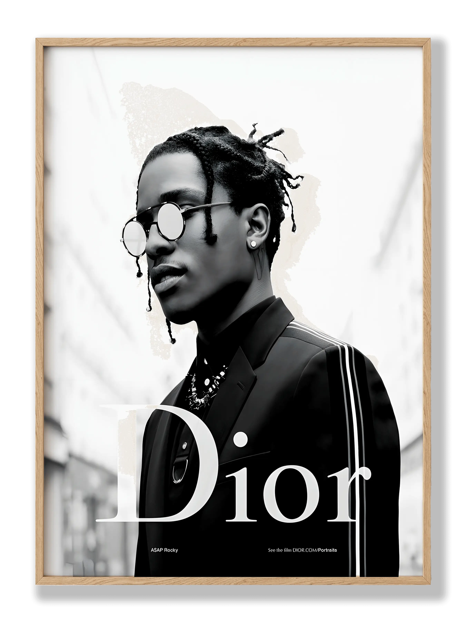 Asap Rocky x Dior plakat