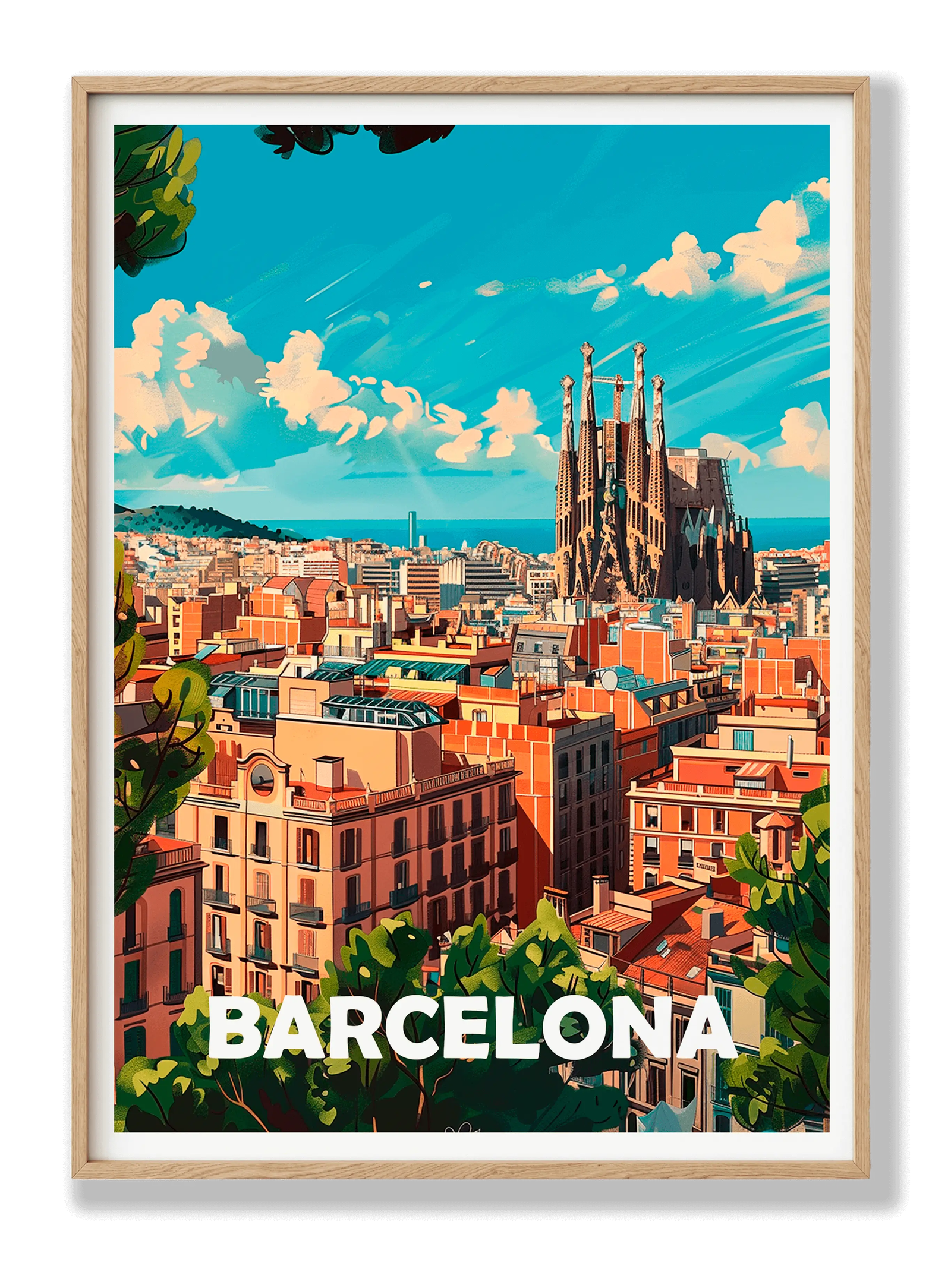 Barcelona plakat