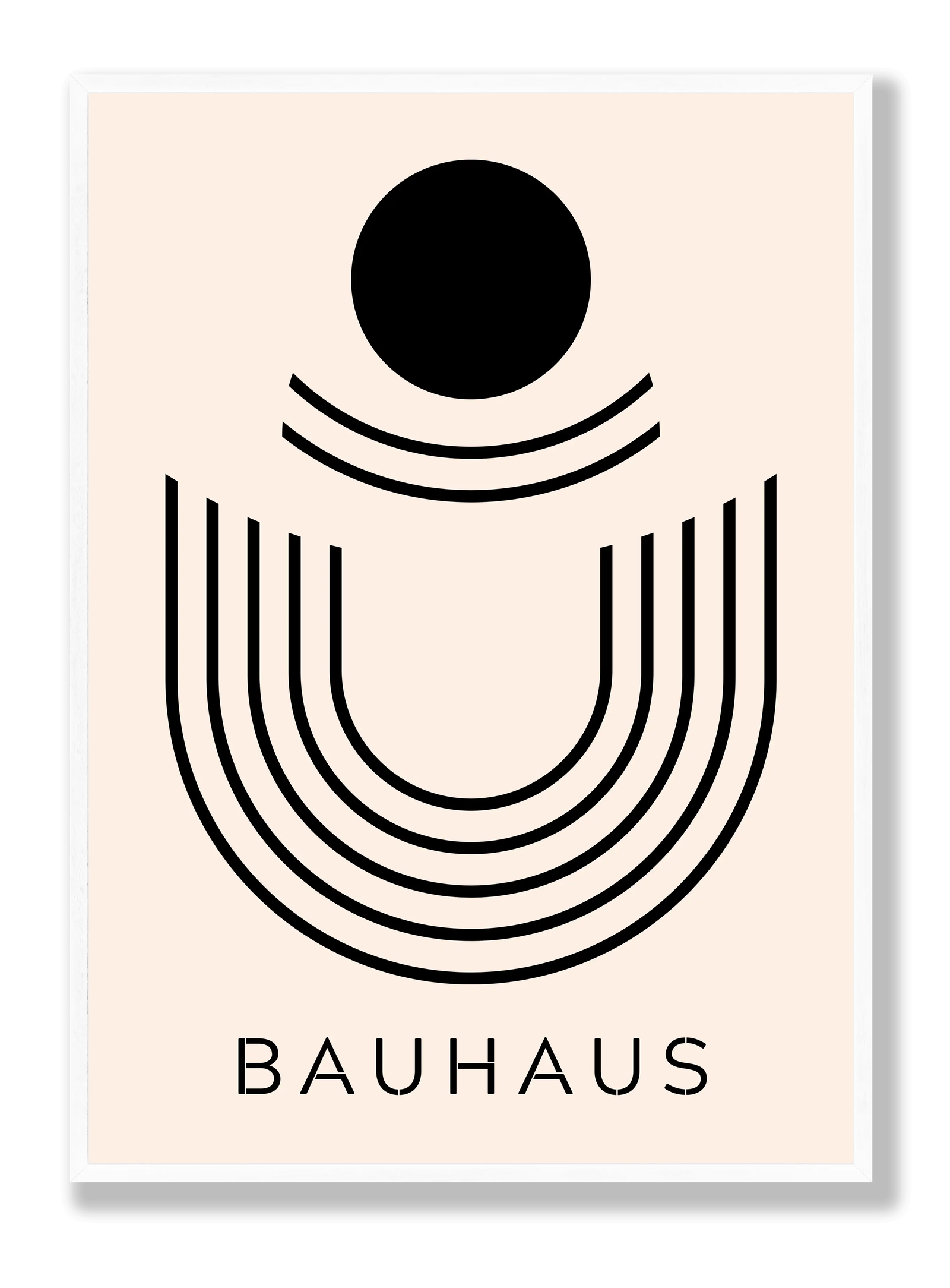 Bauhaus Black Dot plakat