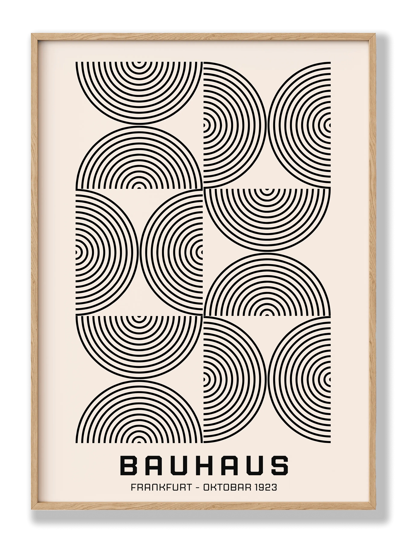 Bauhaus Circles Circles plakat