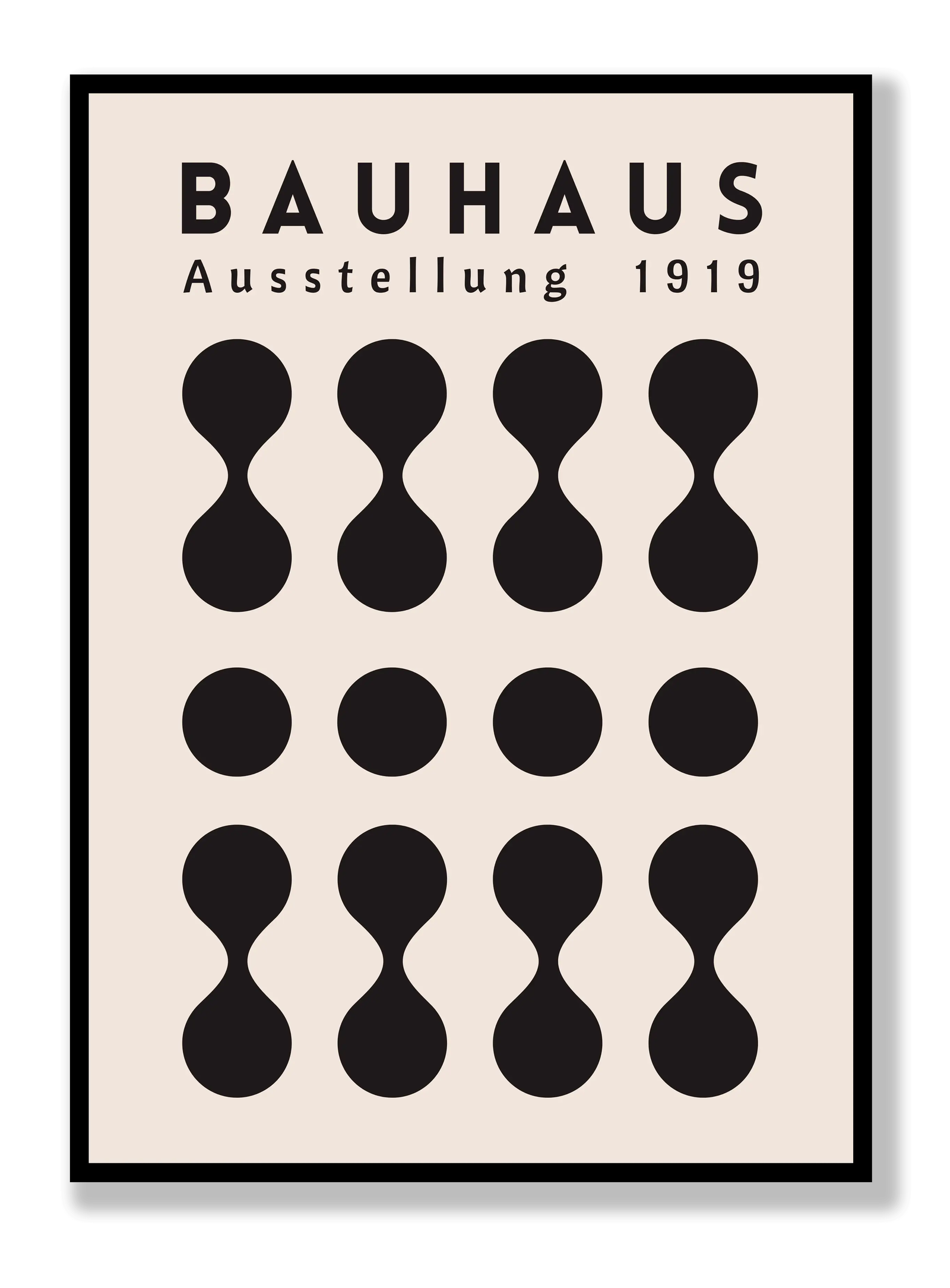 Bauhaus Connected Dots plakat