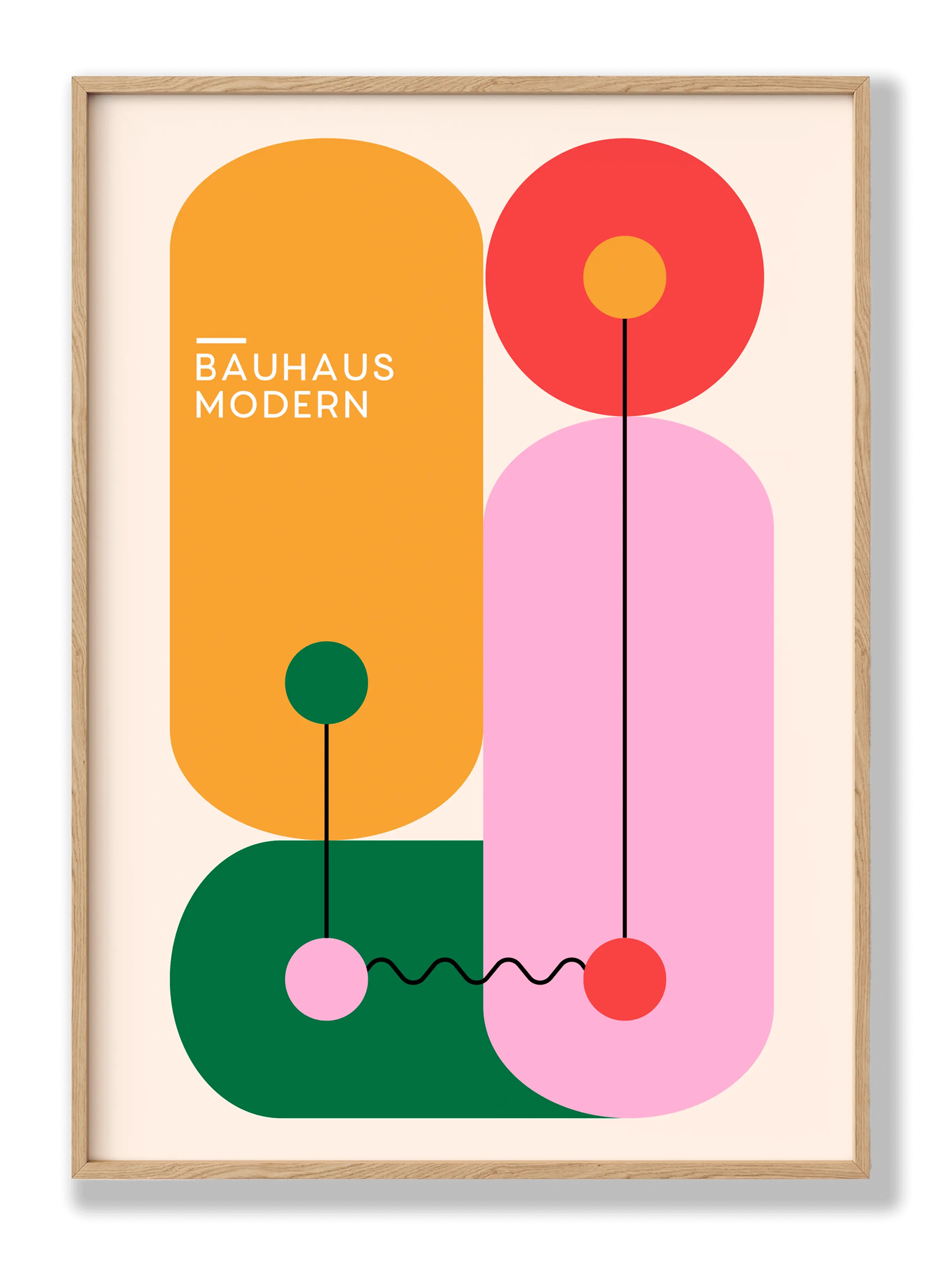 Bauhaus Modern plakat