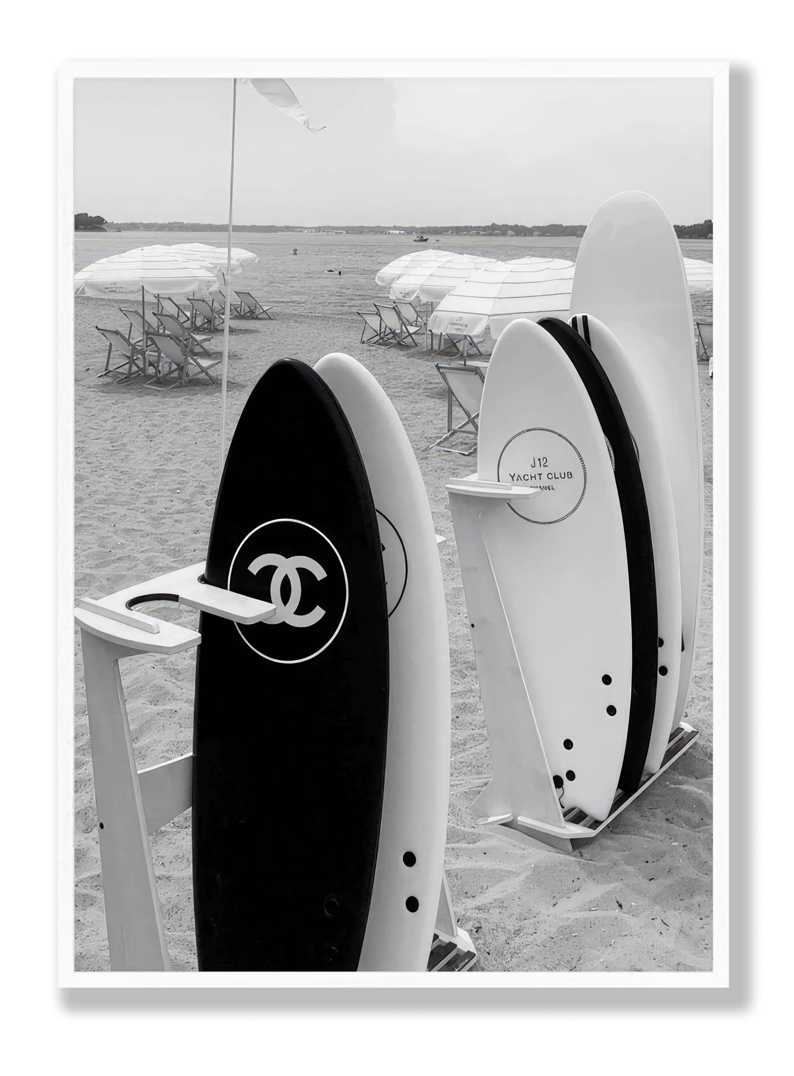 Chanel Surfboards plakat