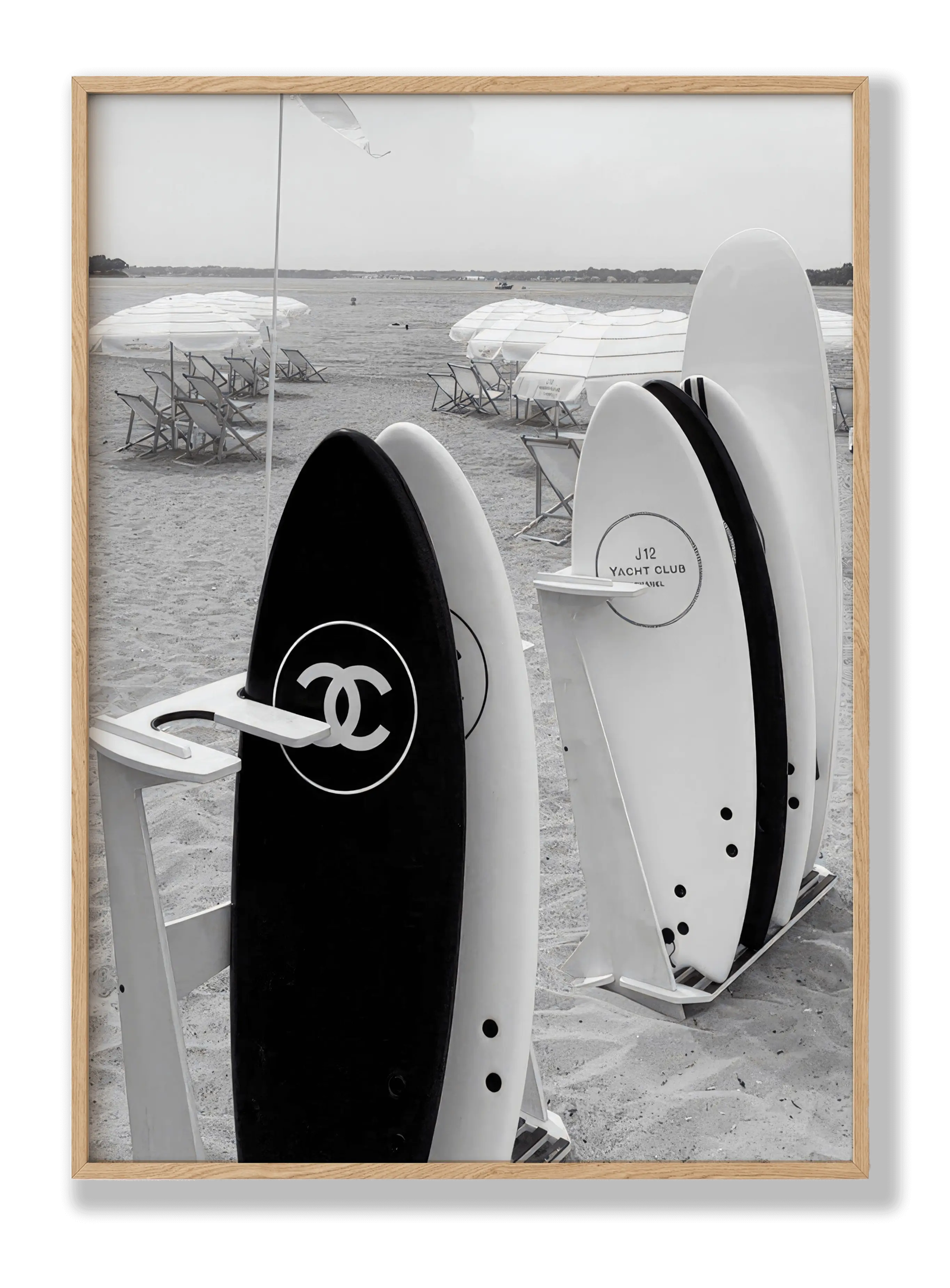 Chanel Surfboards plakat