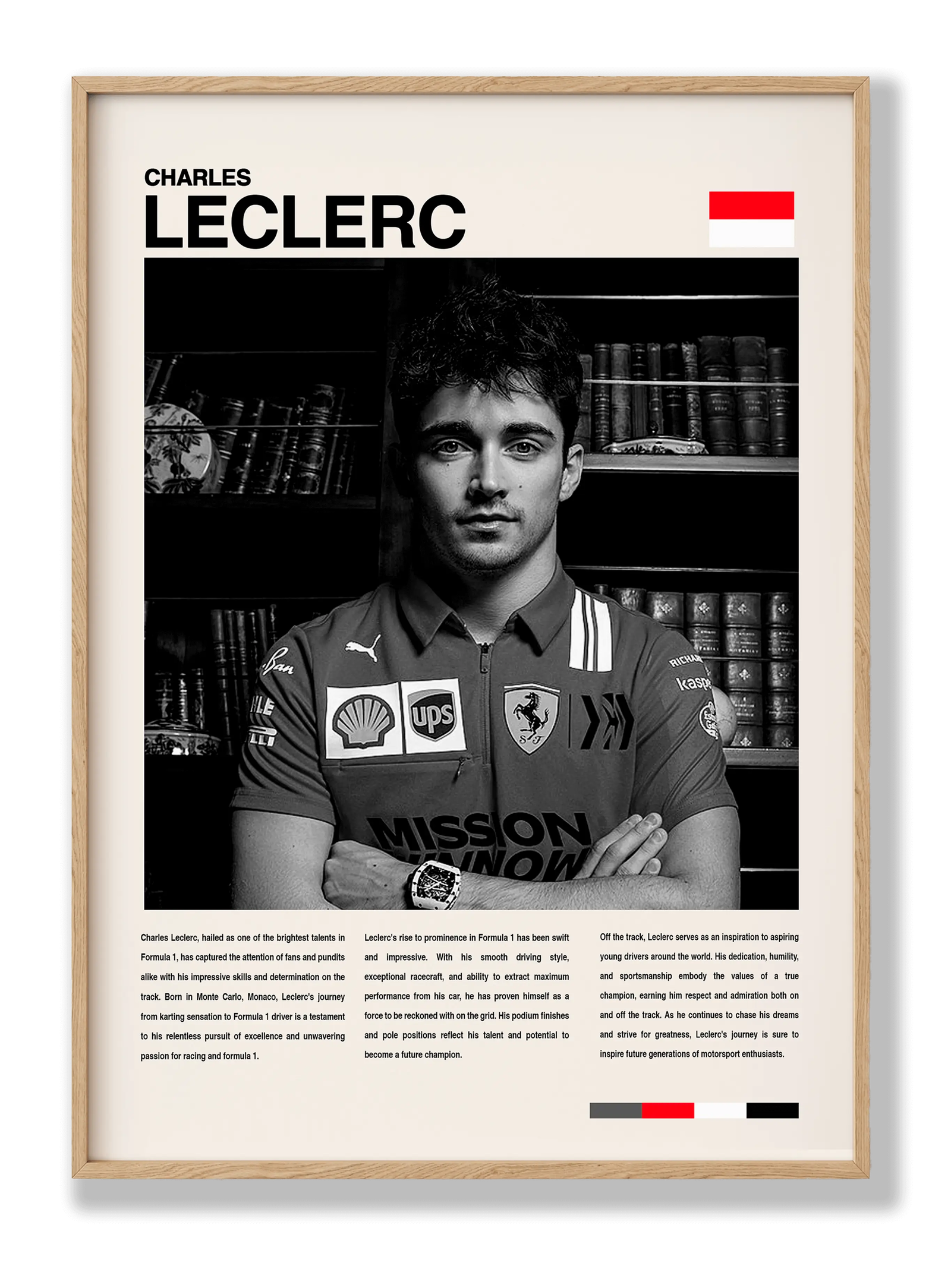 Charles Leclerc plakat