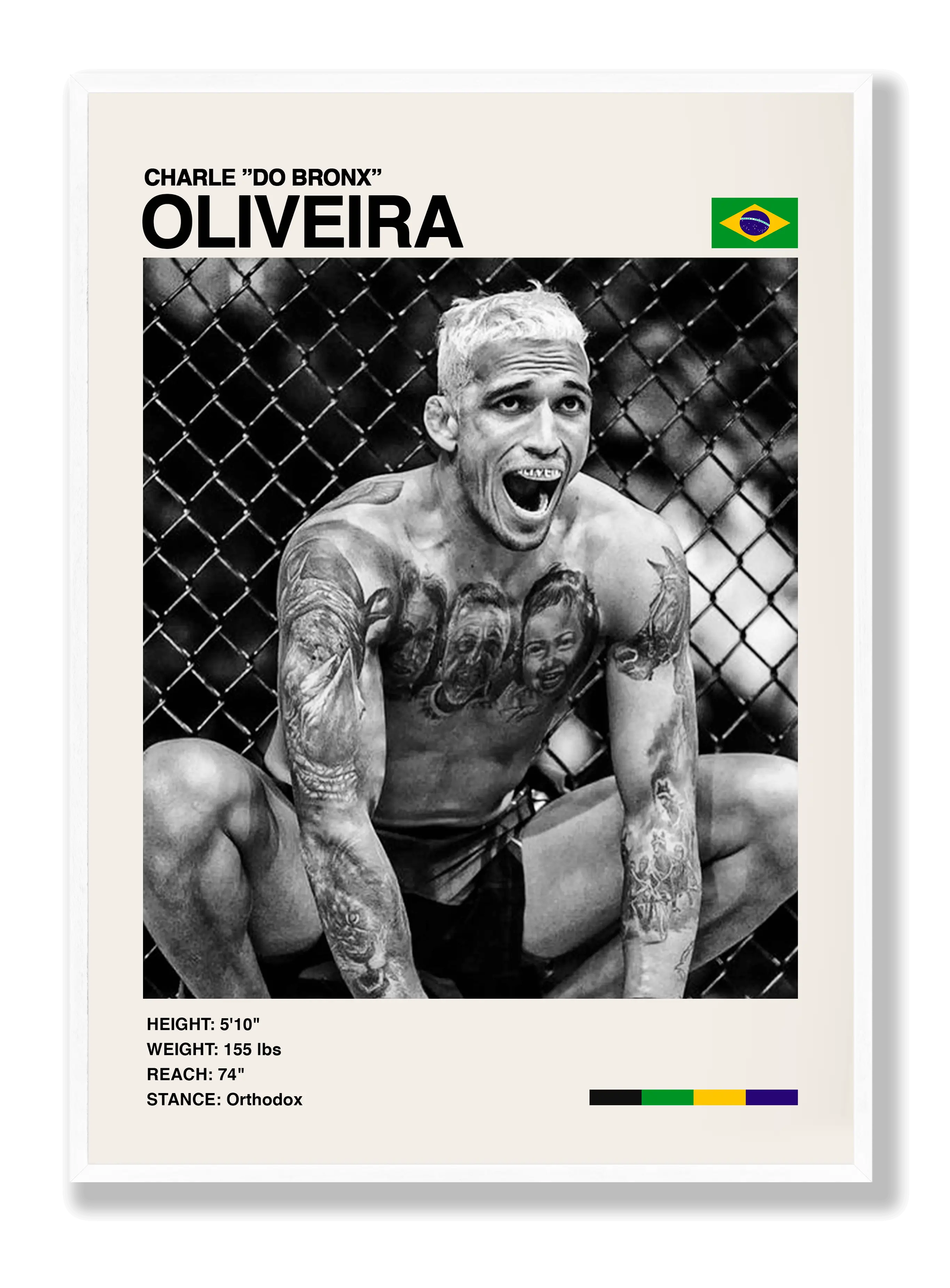 Charles Oliveira plakat