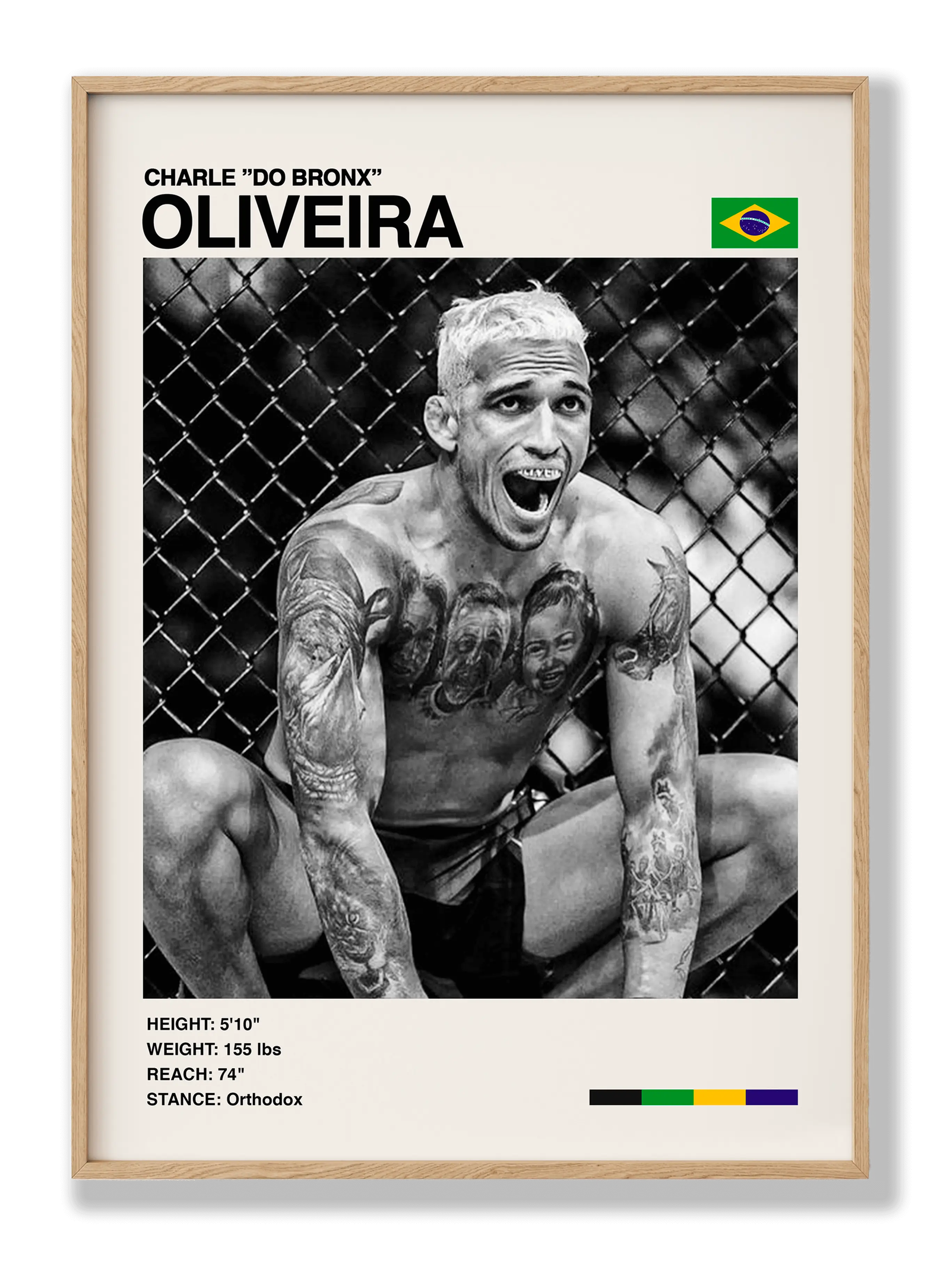 Charles Oliveira plakat