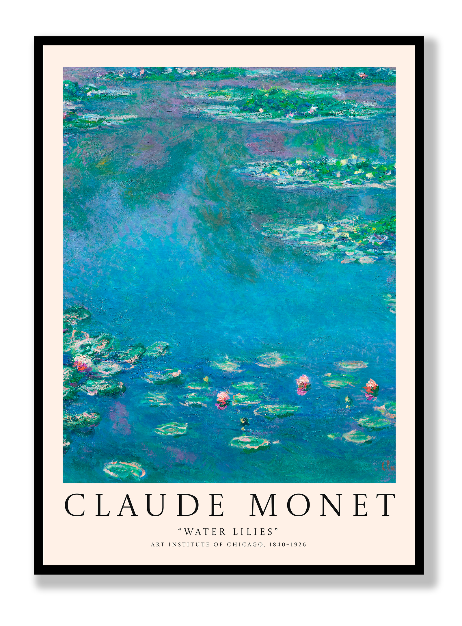 Claude Monet - Water Lilies plakat