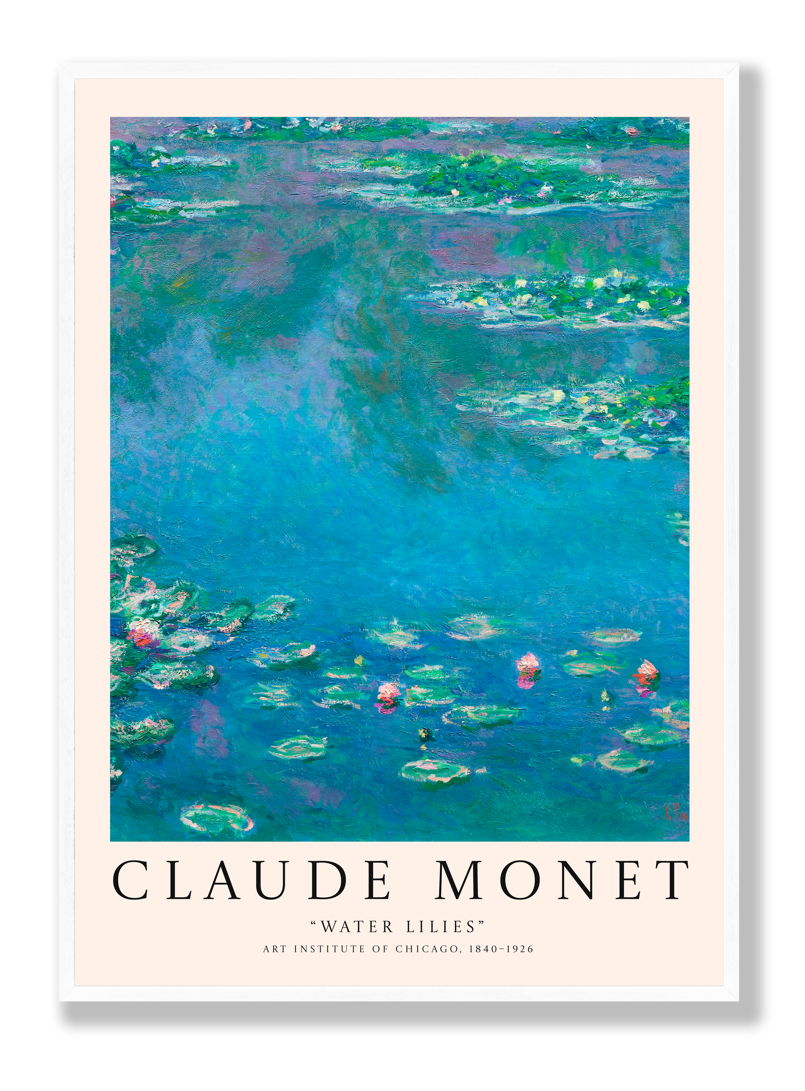 Claude Monet - Water Lilies plakat