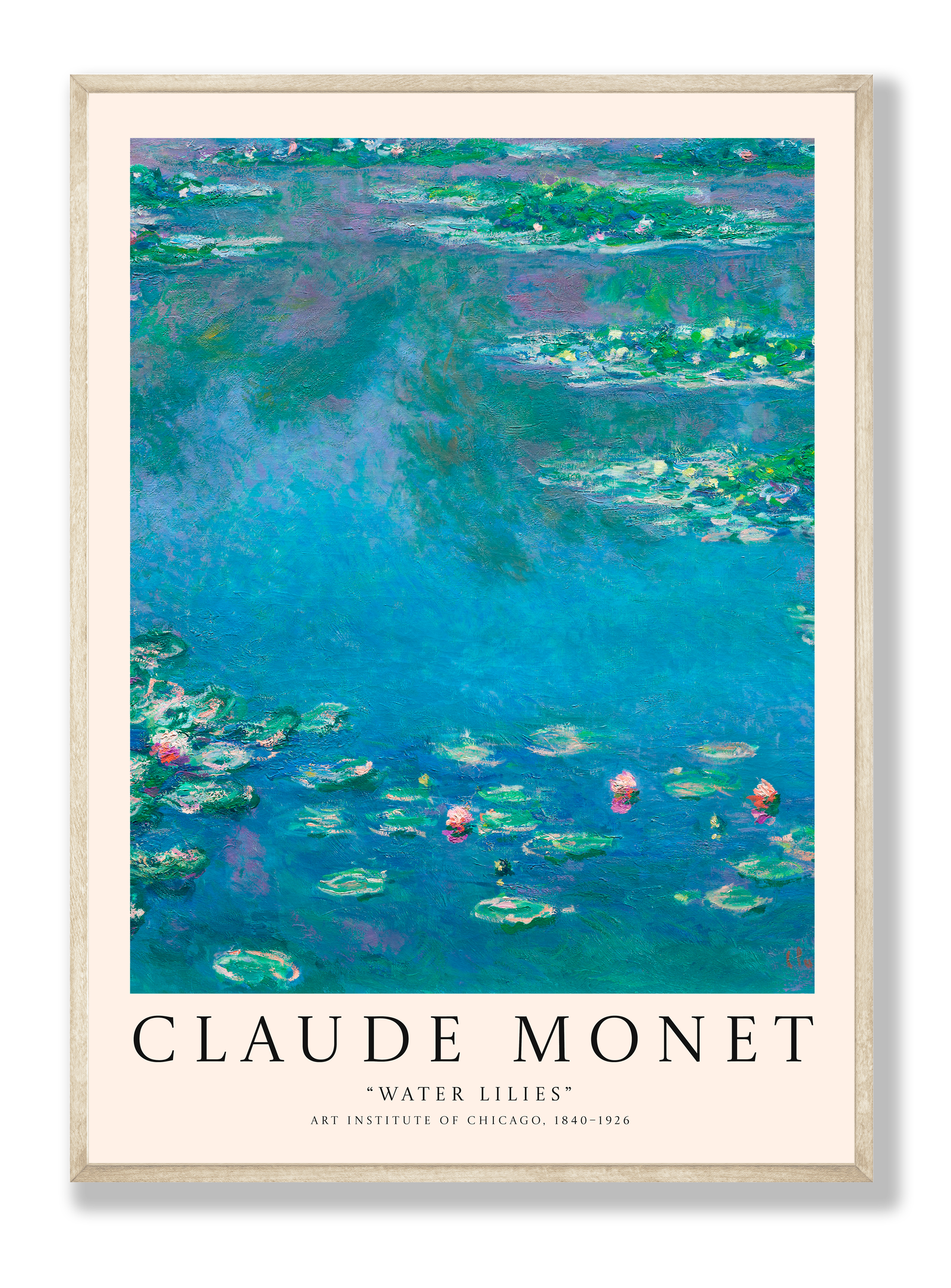 Claude Monet - Water Lilies plakat