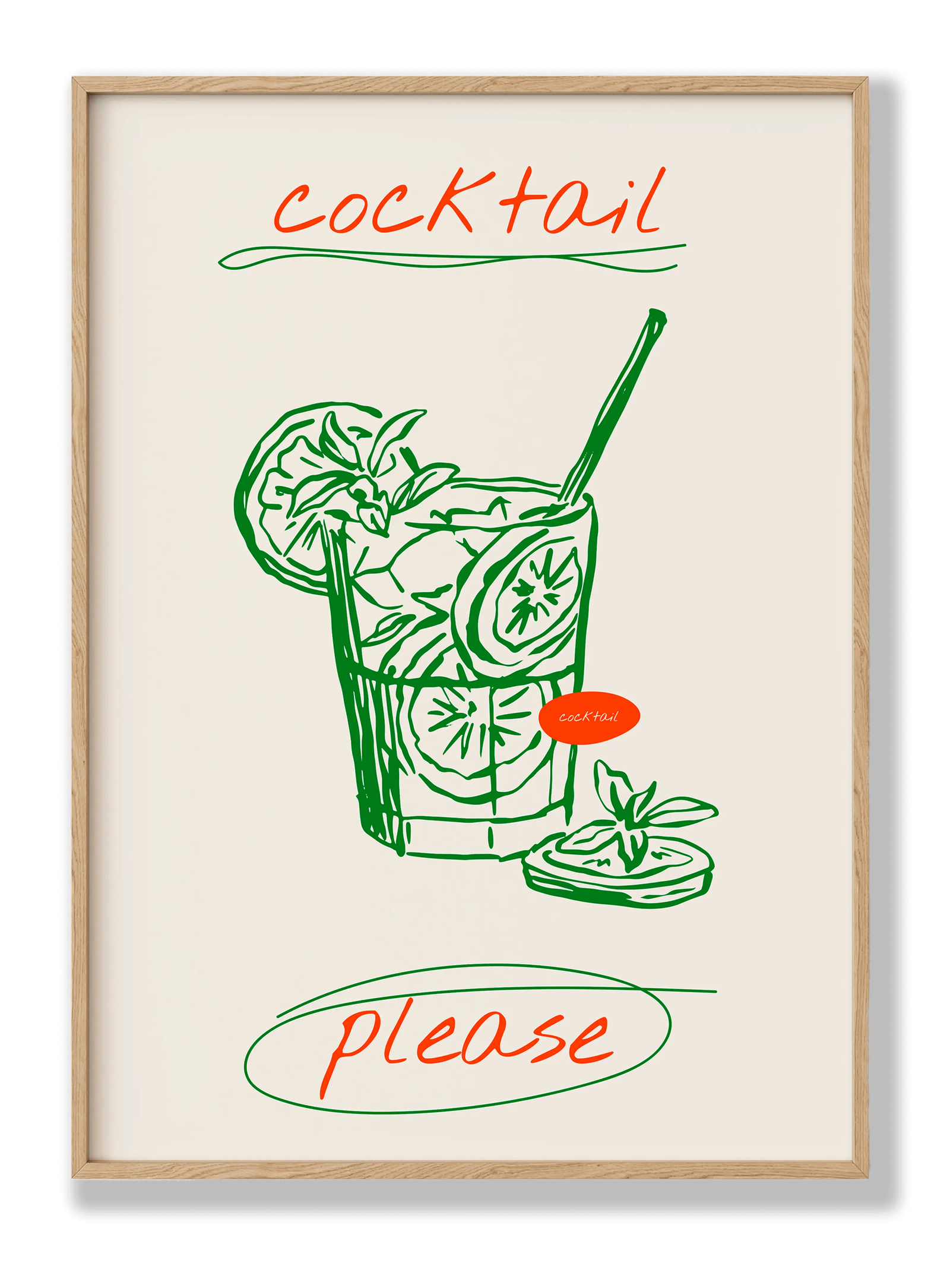 Cocktail Please plakat