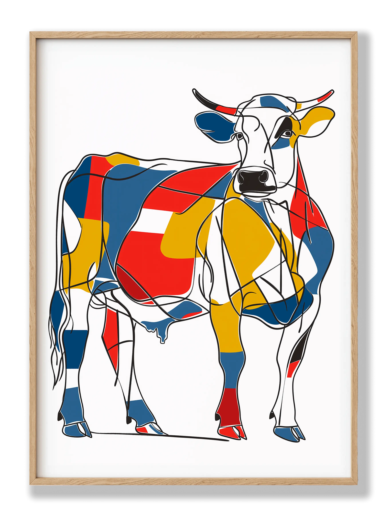 Coloured Cow plakat