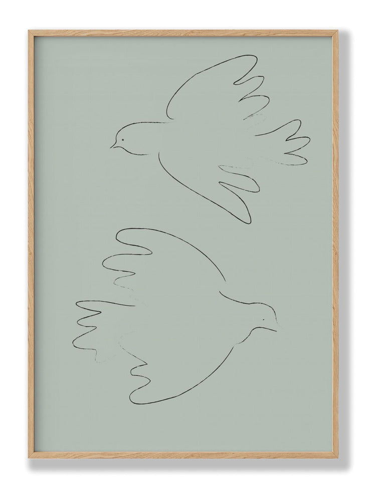 DOVES Green plakat