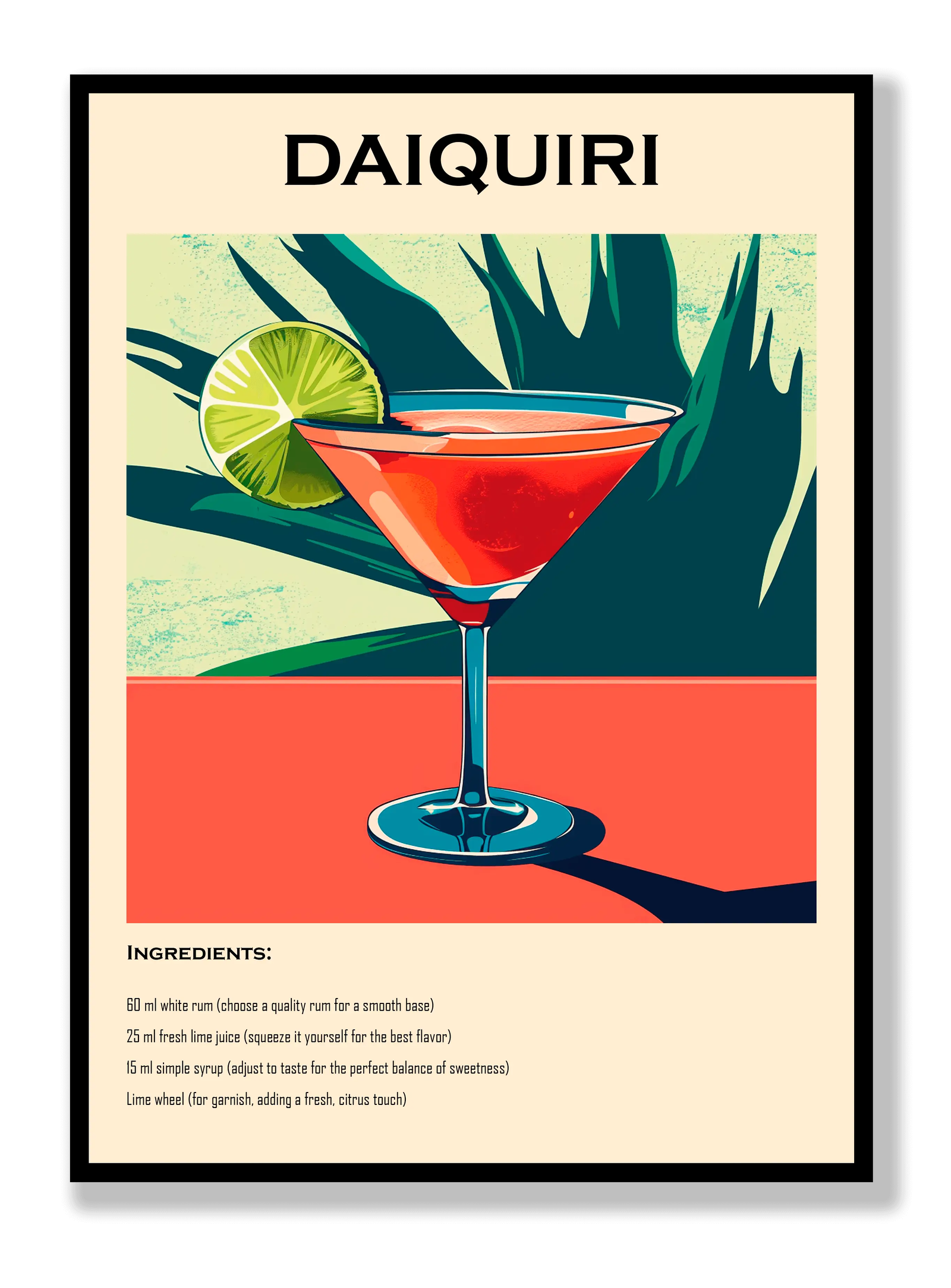 Daiquiri plakat