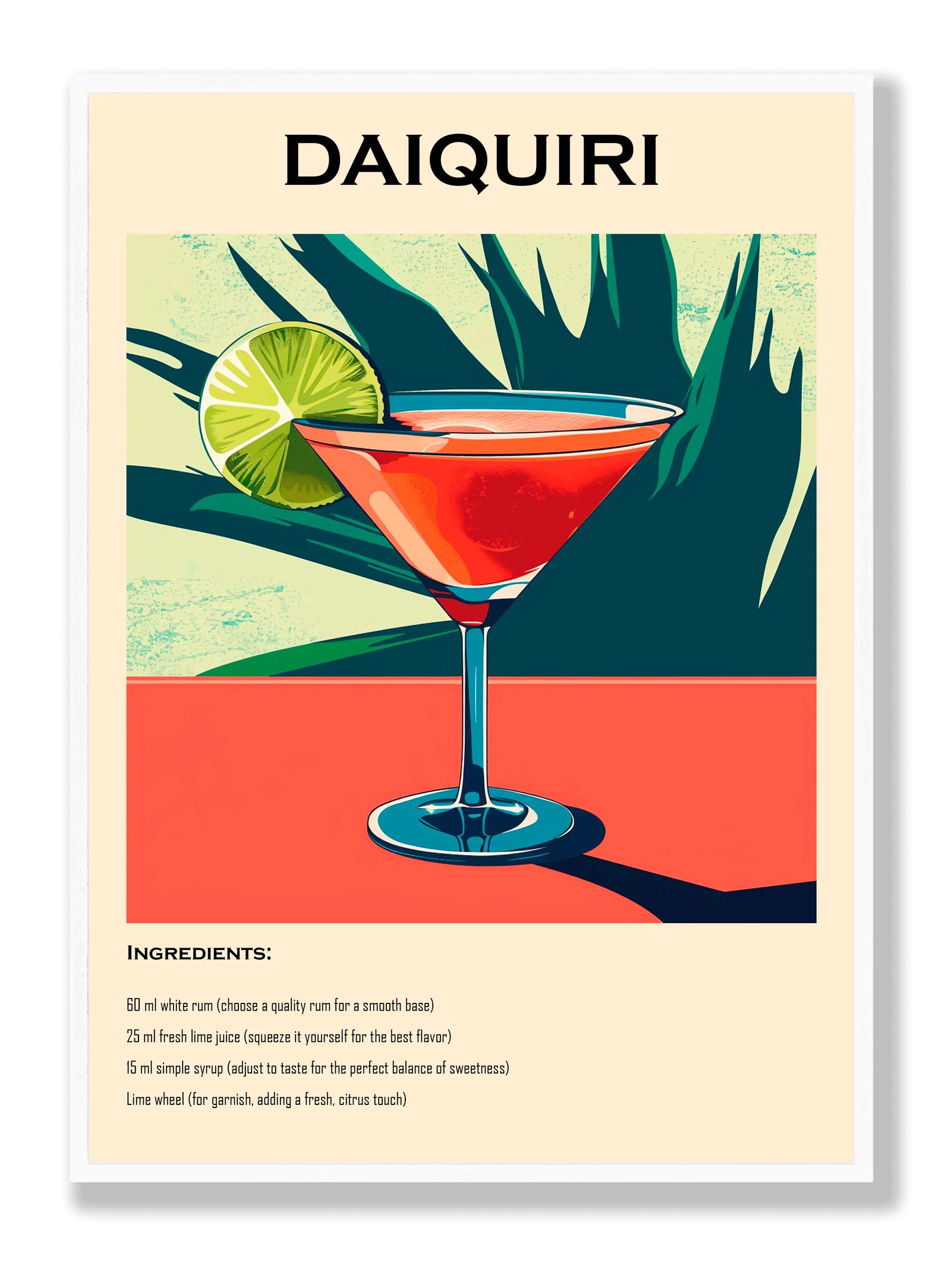 Daiquiri plakat