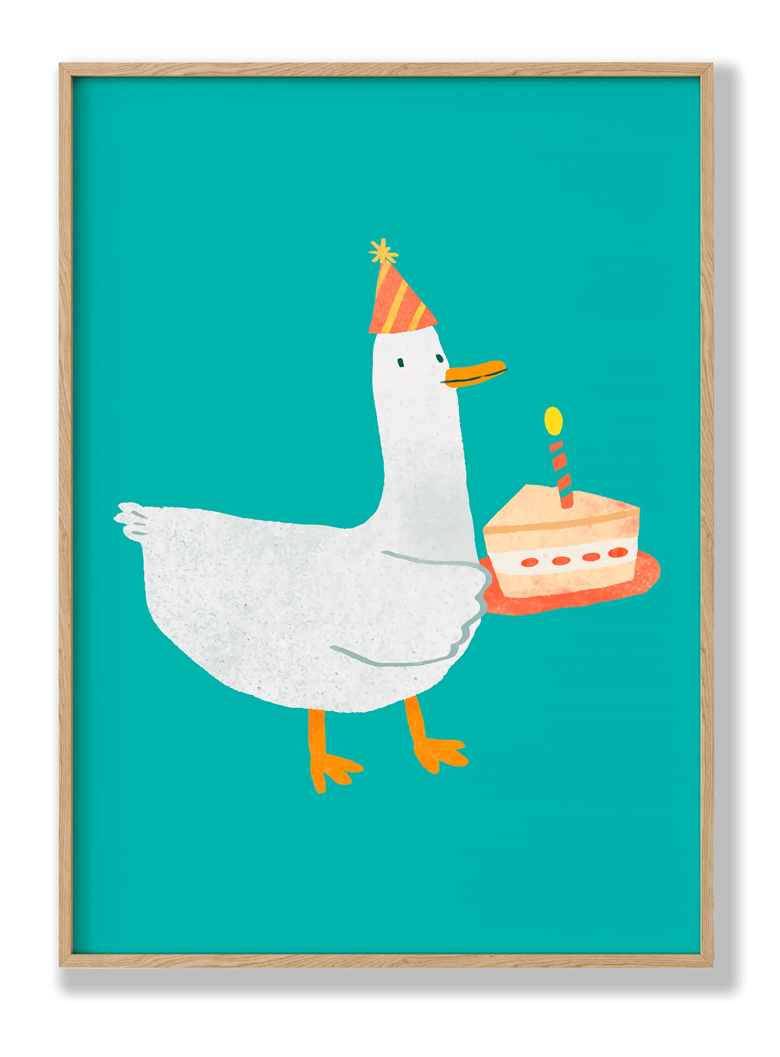 Ducks Birthday plakat