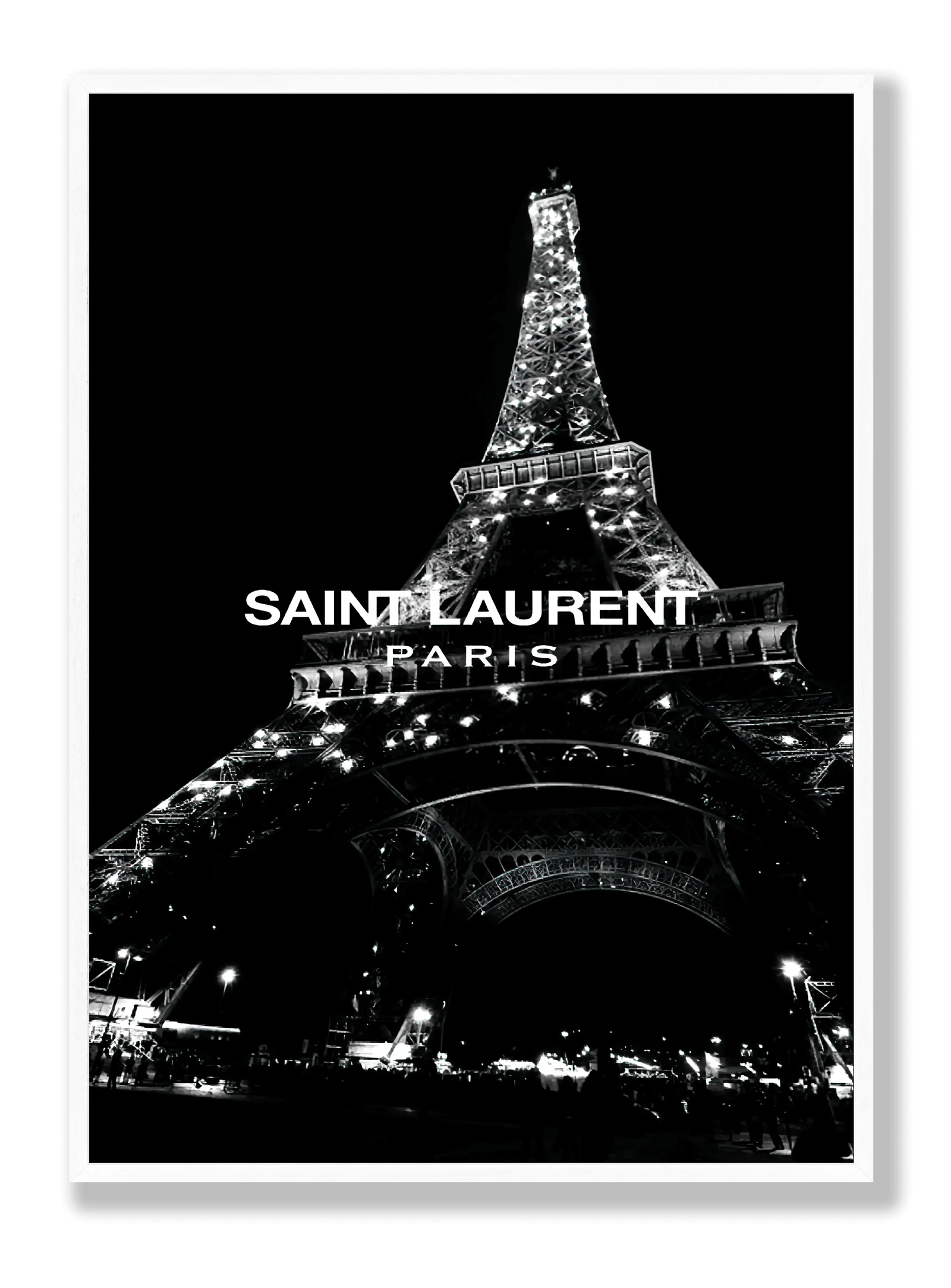 Eiffel Tower At Night plakat