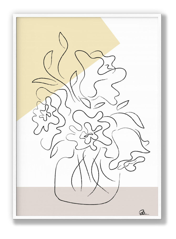 Flower Bouquet Modern plakat