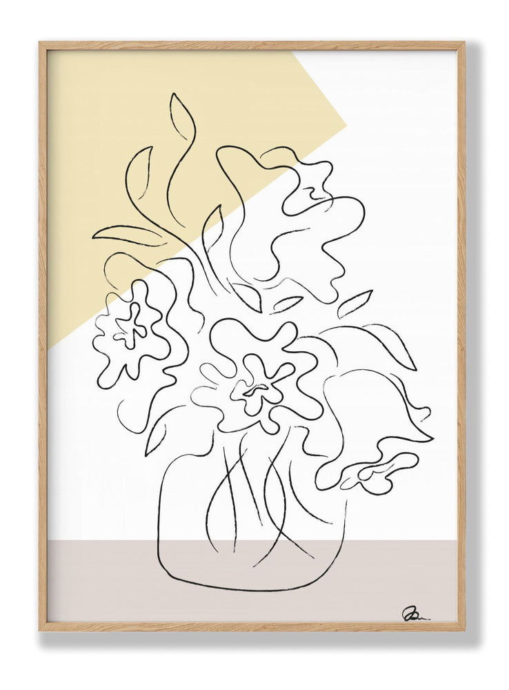 Flower Bouquet Modern plakat