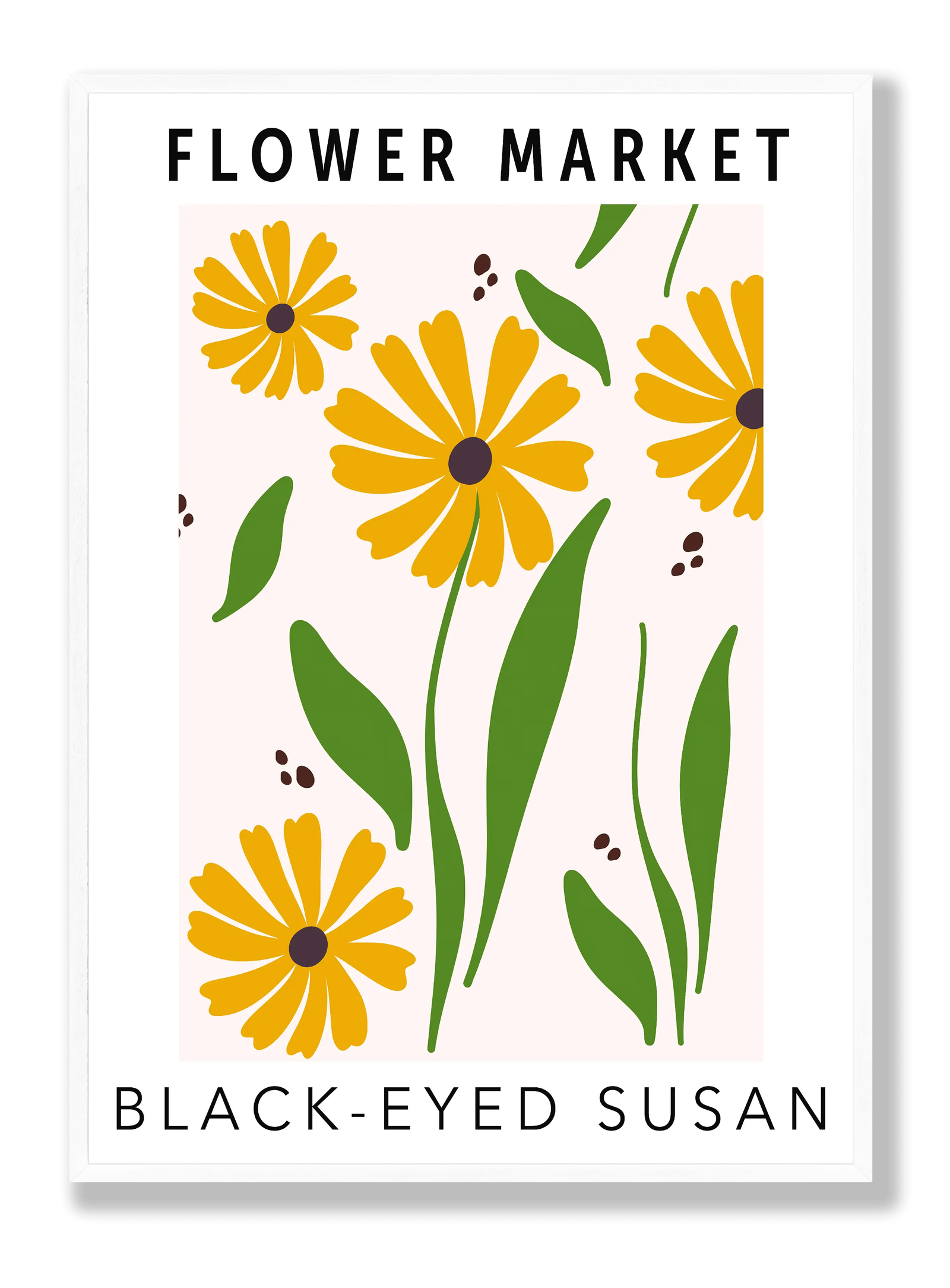 Flower Market Black-Eyed Susan plakat