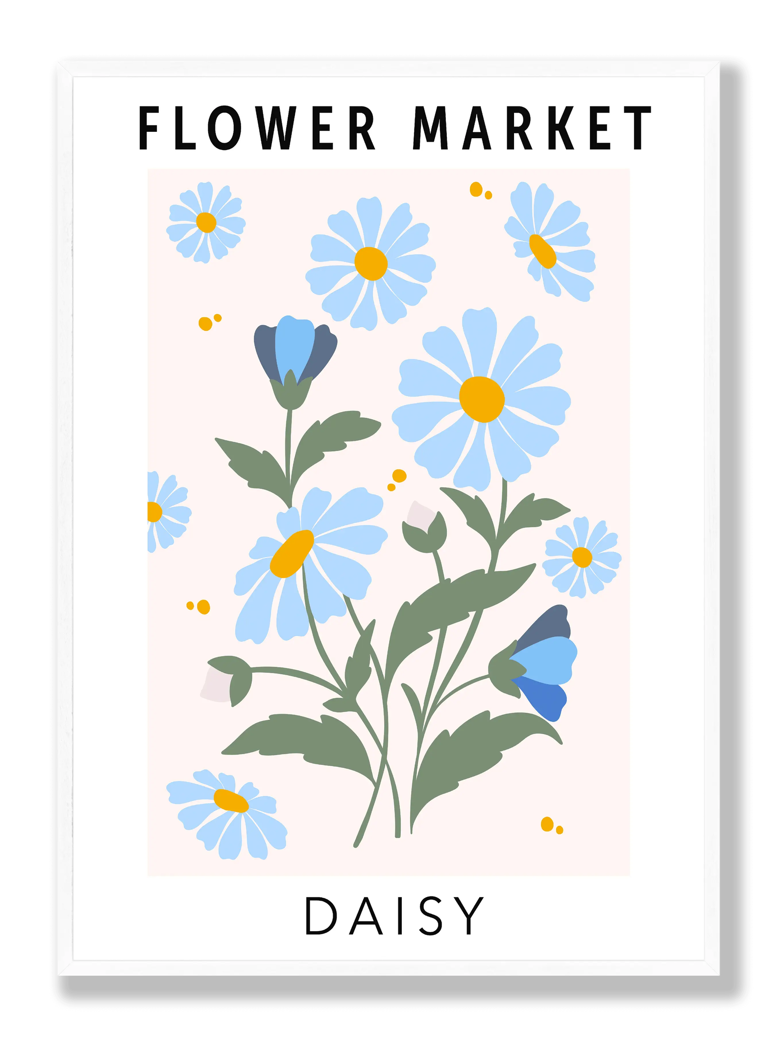 Flower Market Daisy plakat