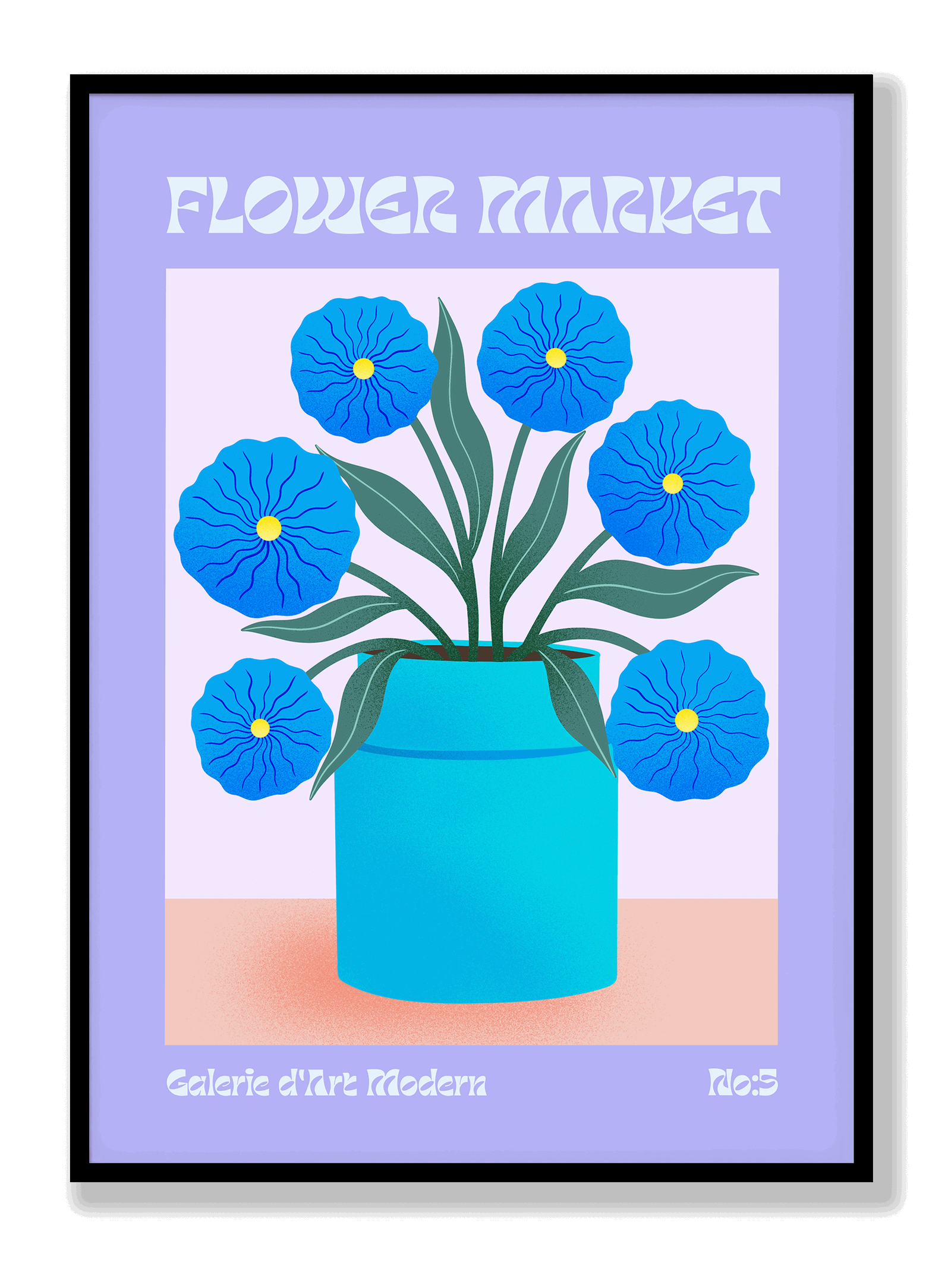 Flower Market Rio 4 plakat