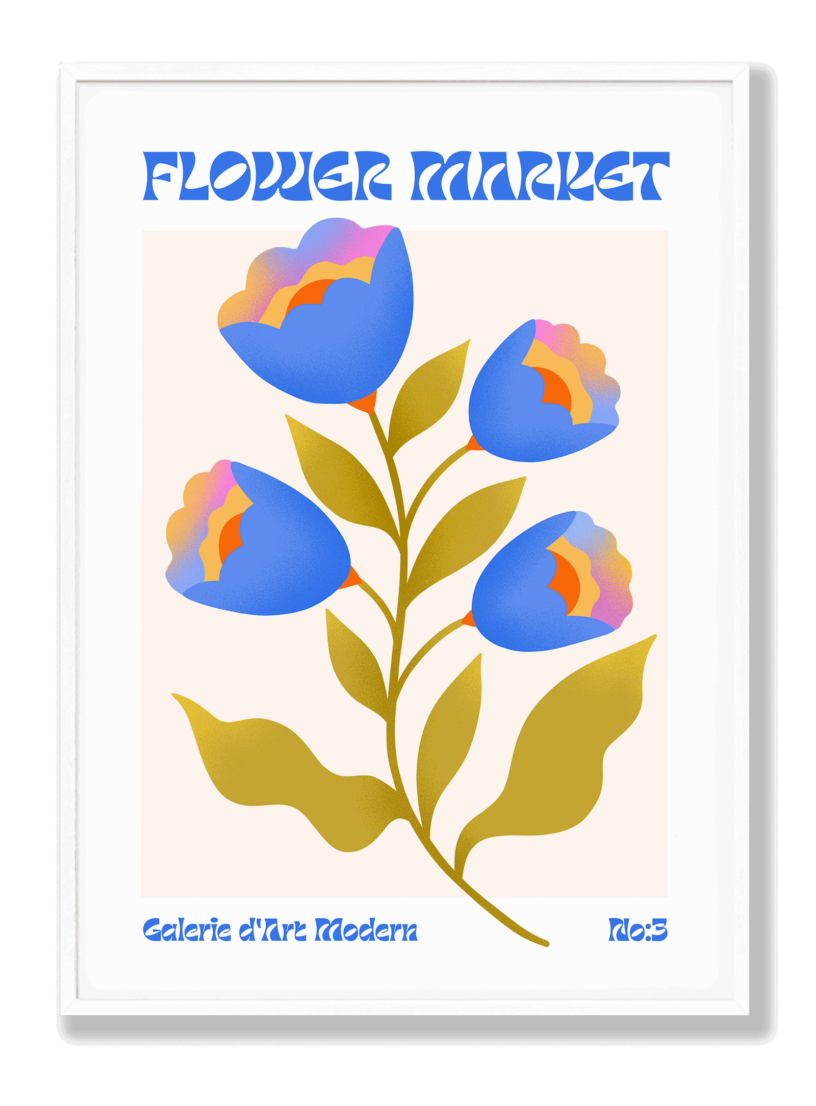 Flower Market Rio plakat