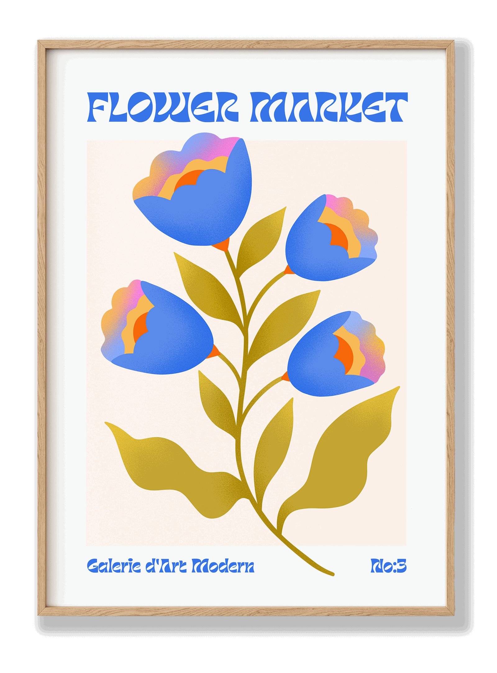 Flower Market Rio plakat