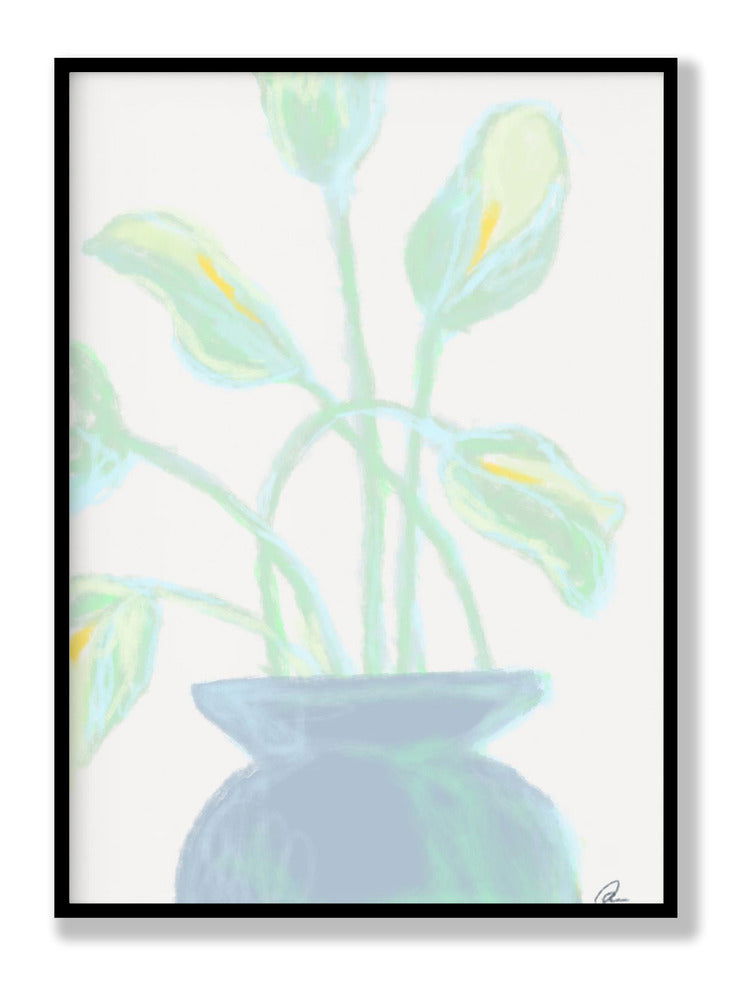 Flowers Mint plakat