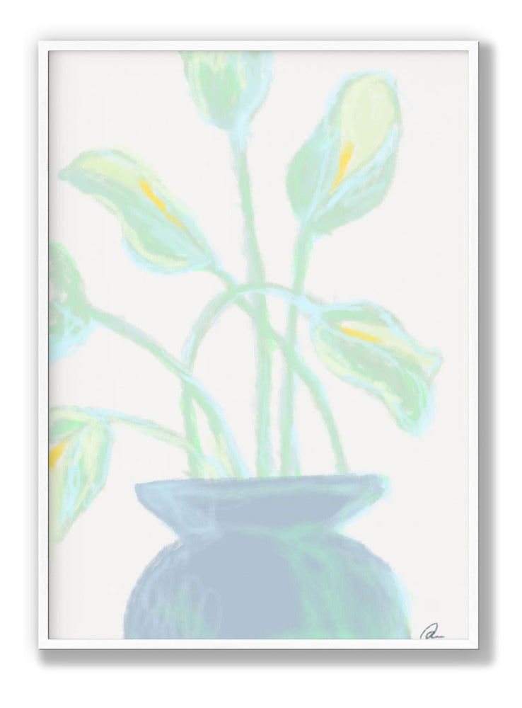 Flowers Mint plakat