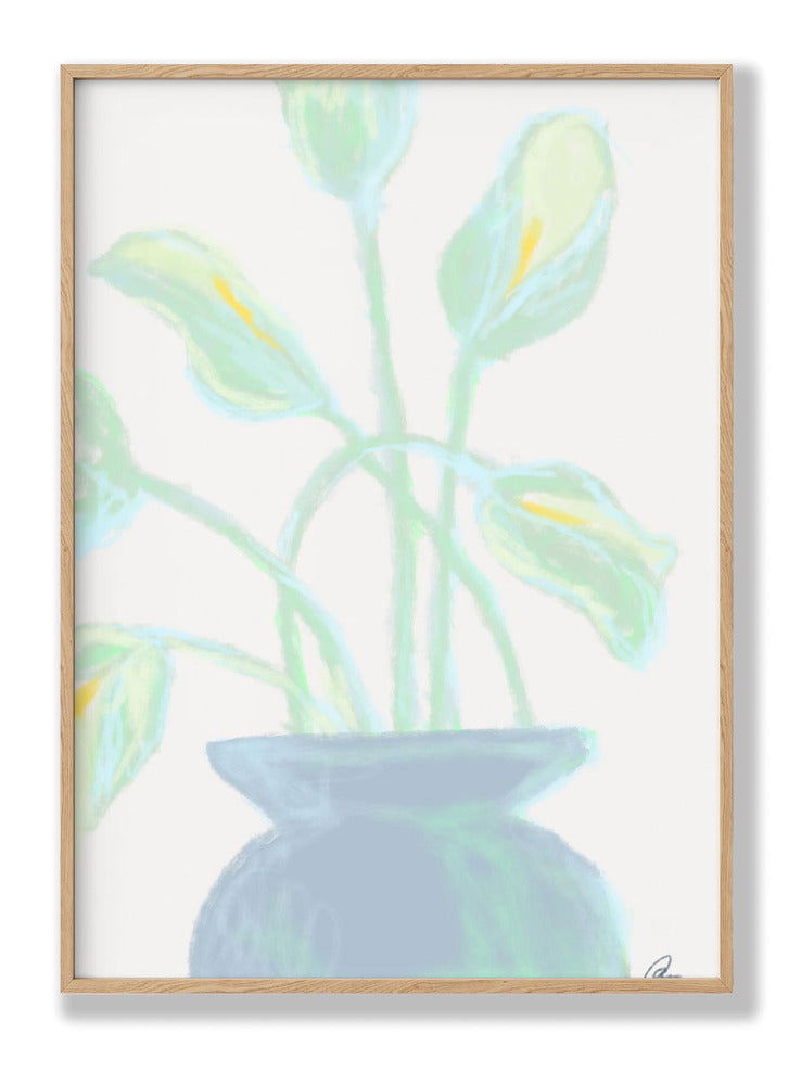 Flowers Mint plakat