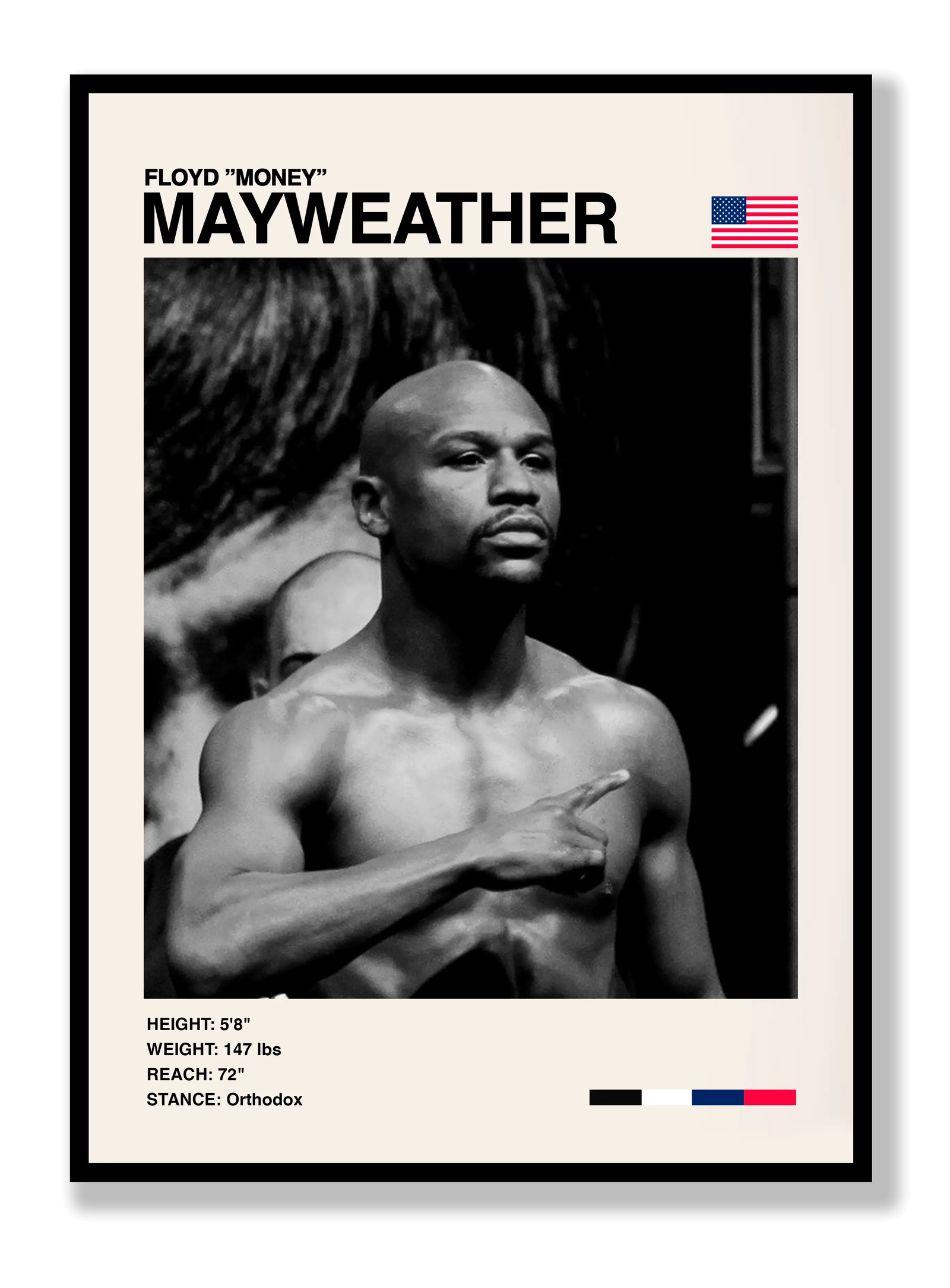 Floyd Mayweather plakat