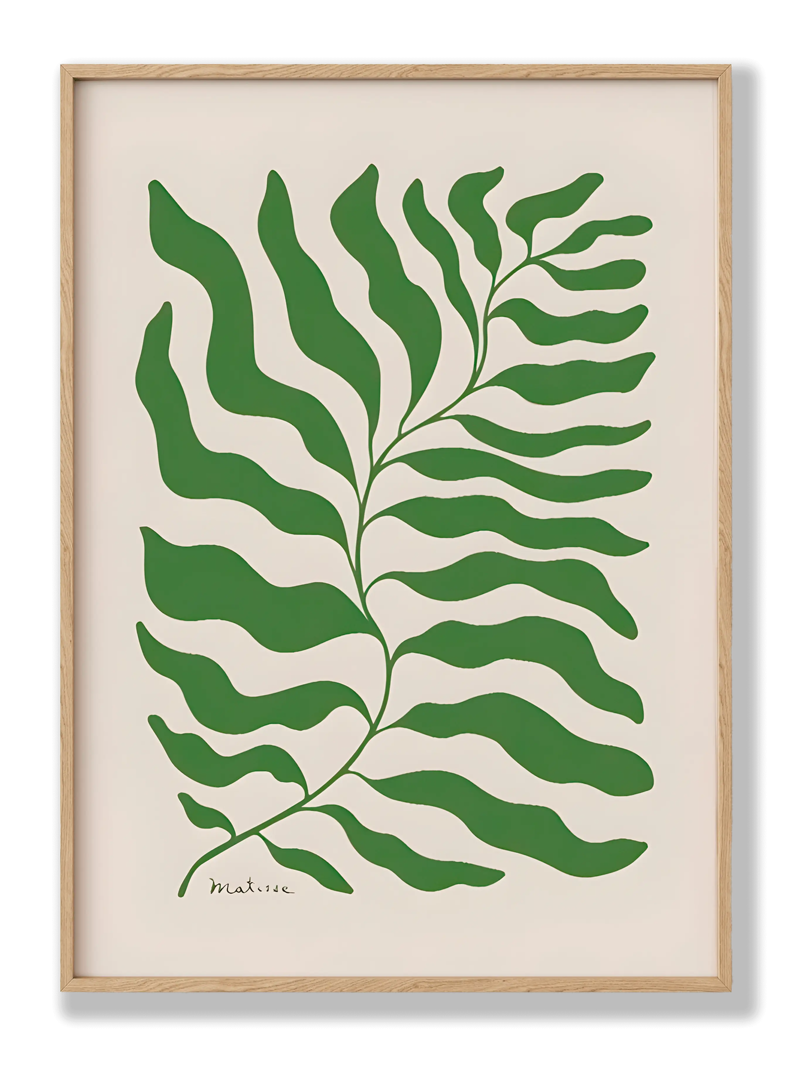 Green Matisse plakat