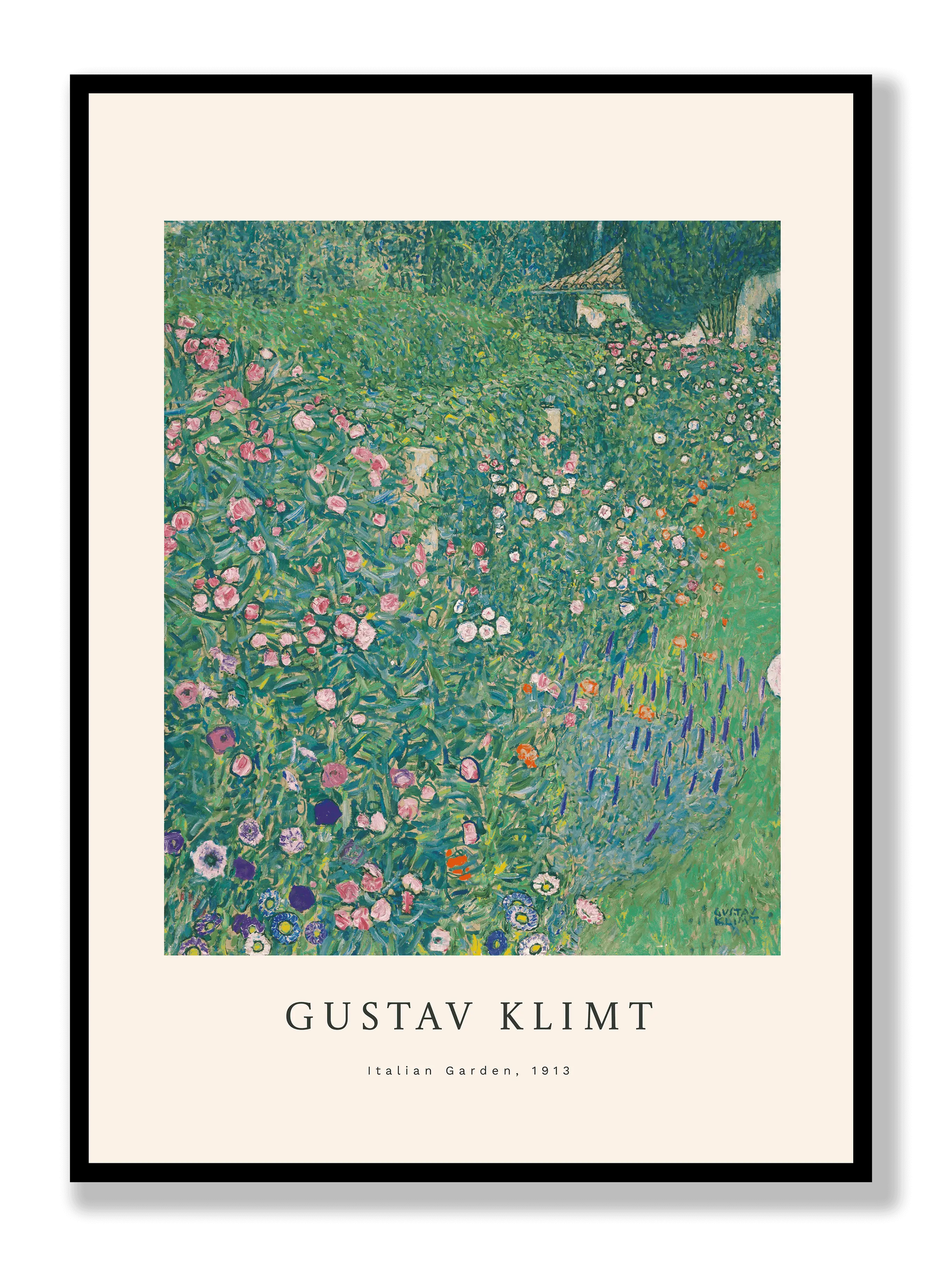 Gustav Klimt - Italian Garden plakat