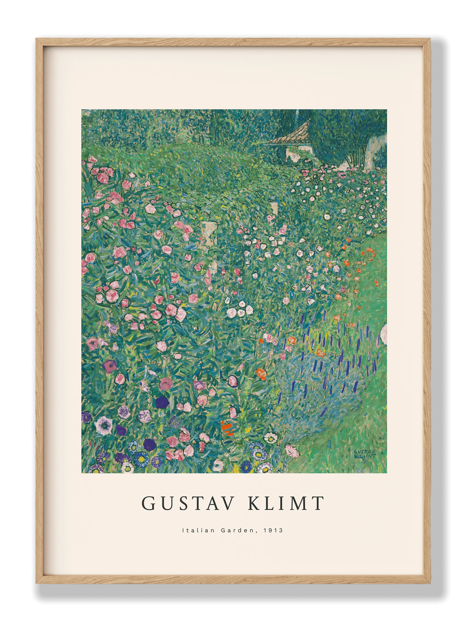 Gustav Klimt - Italian Garden plakat