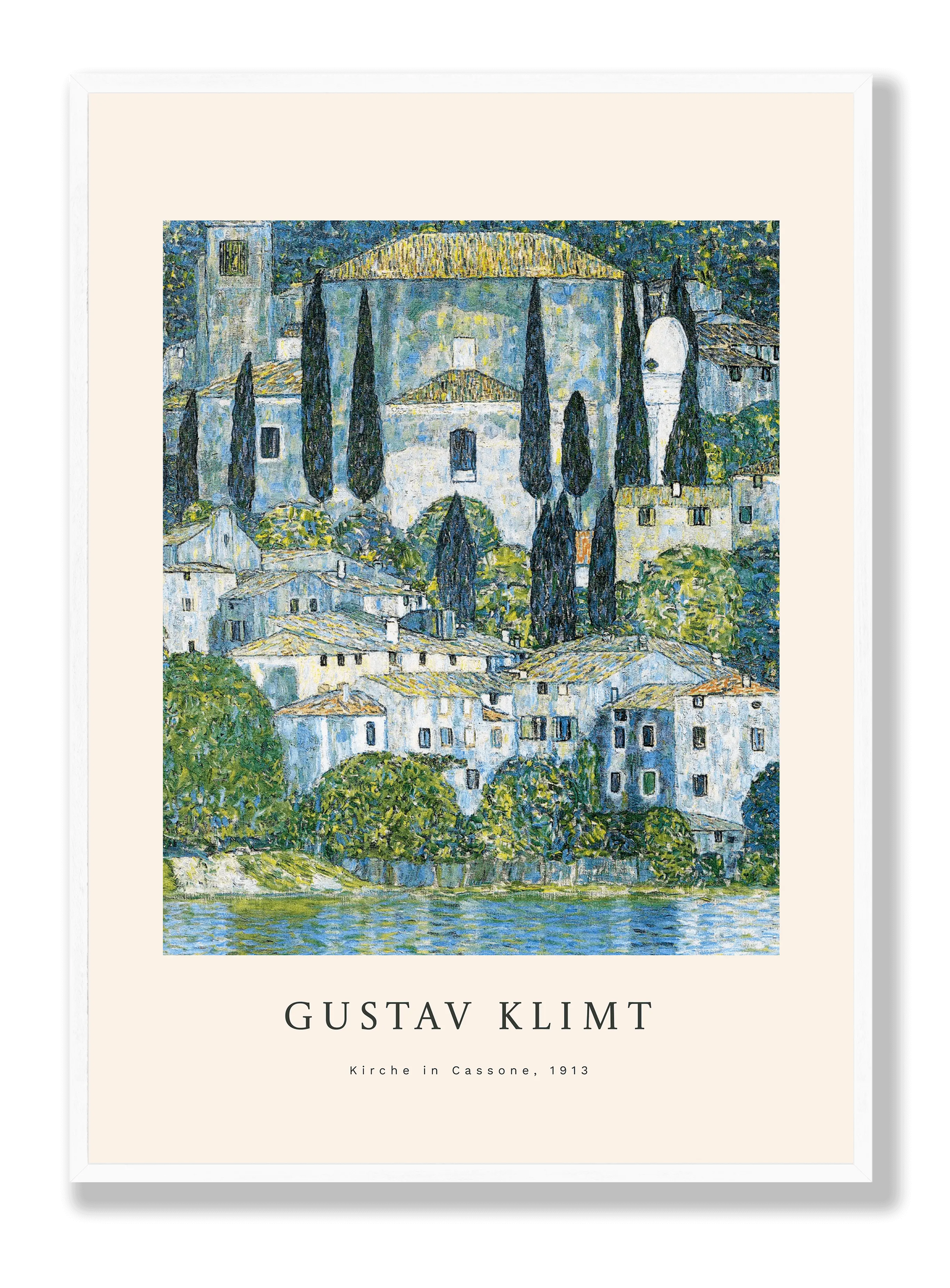 Gustav Klimt - Kirche In Cassone plakat