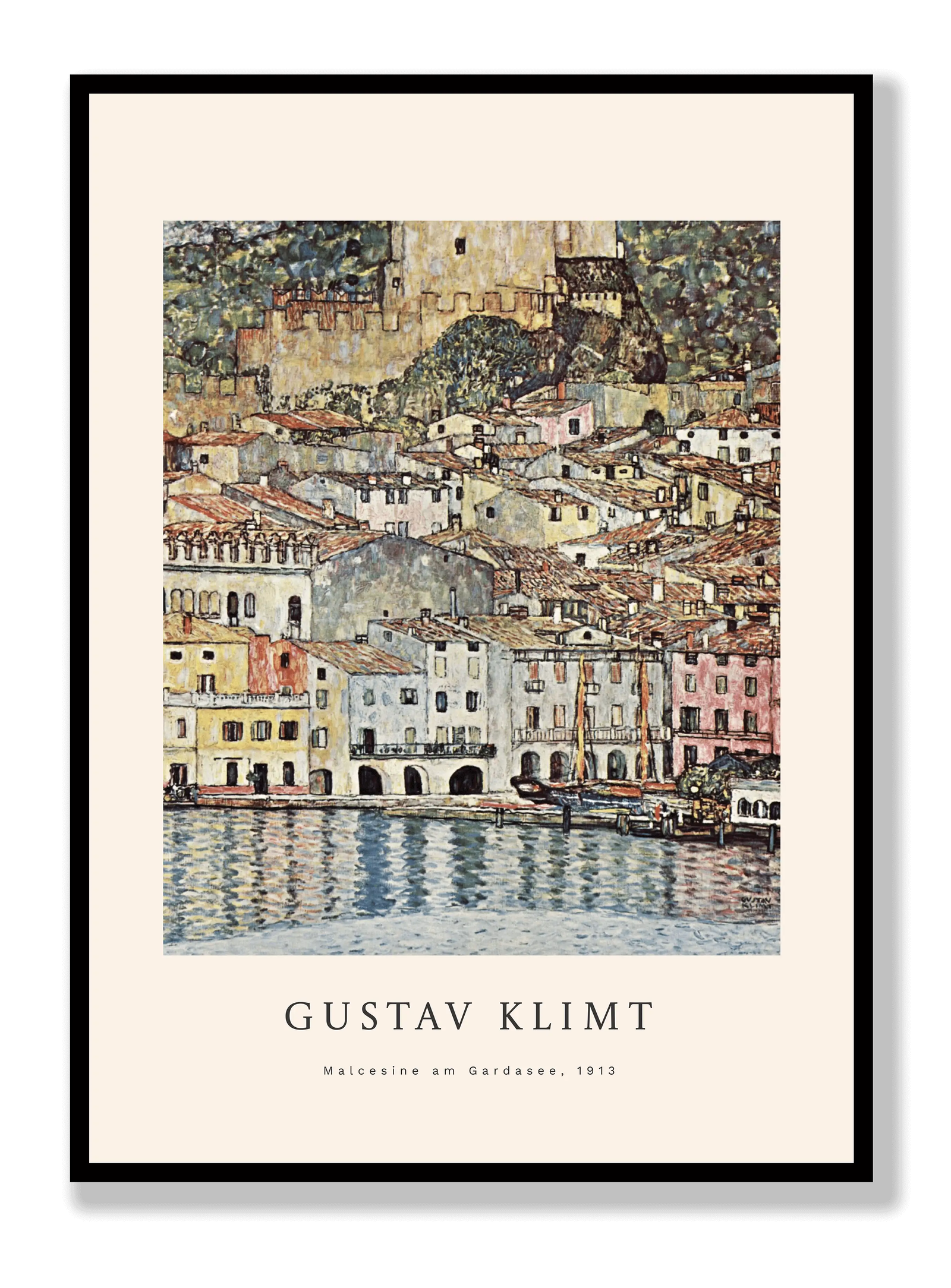 Gustav Klimt - Malcesine Am Gardasee plakat